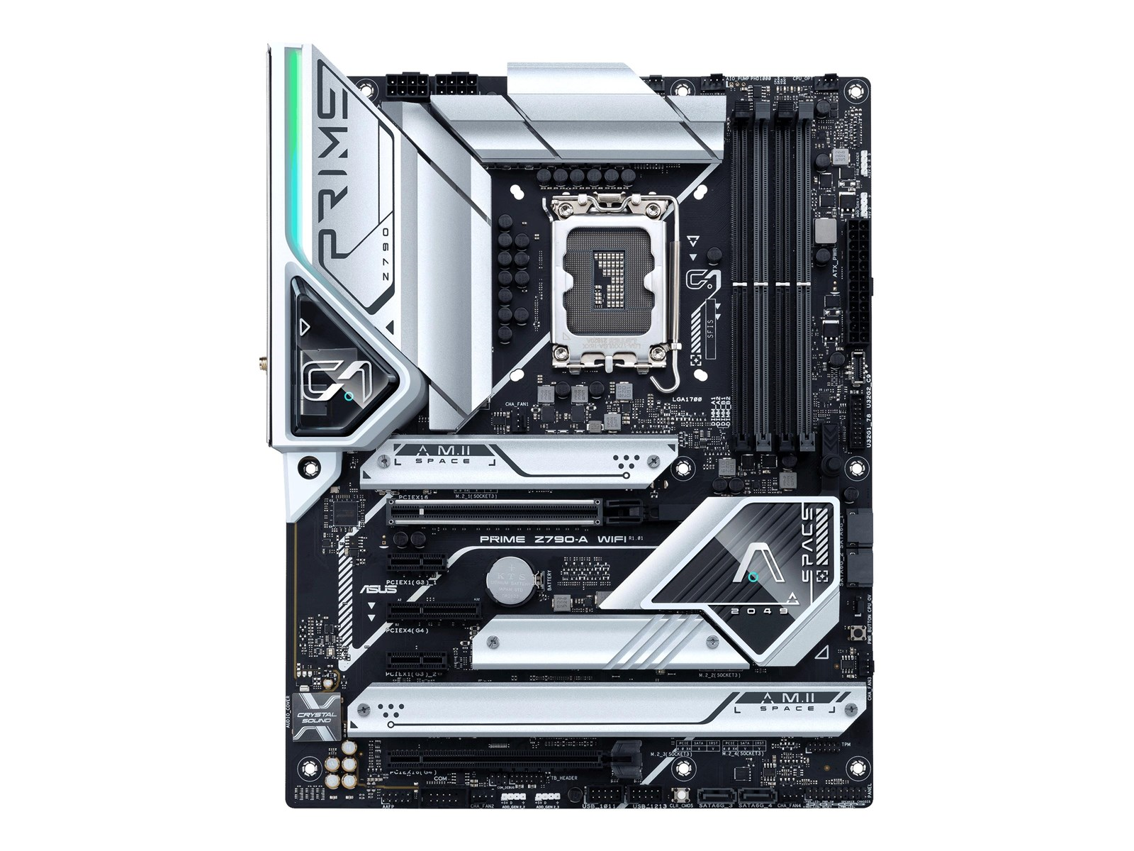ASUS PRIME Z790-A WIFI (V2) Mainboard - Intel Z790 - Intel LGA1700 socket - DDR5 RAM - ATX