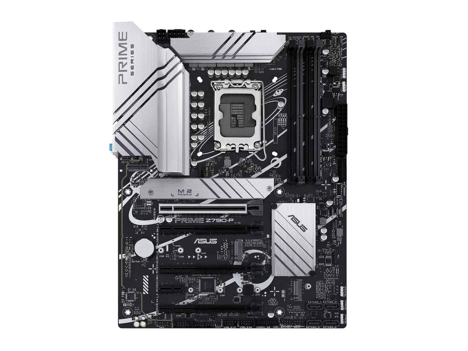 ASUS PRIME Z790-P (V2) Mainboard - Intel Z790 - Intel LGA1700 socket - DDR5 RAM - ATX
