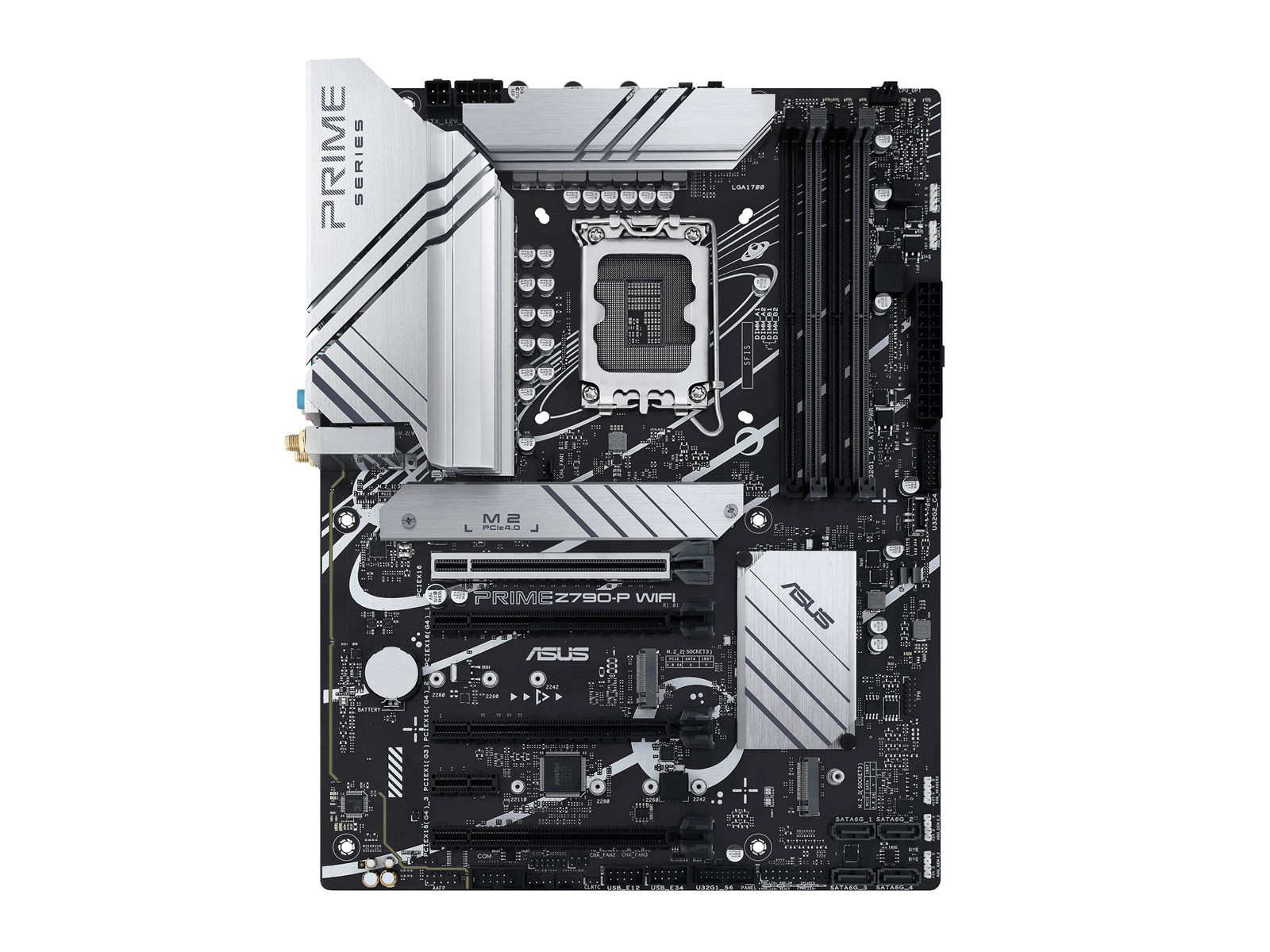 ASUS PRIME Z790-P WIFI (V2) Mainboard - Intel Z790 - Intel LGA1700 socket - DDR5 RAM - ATX