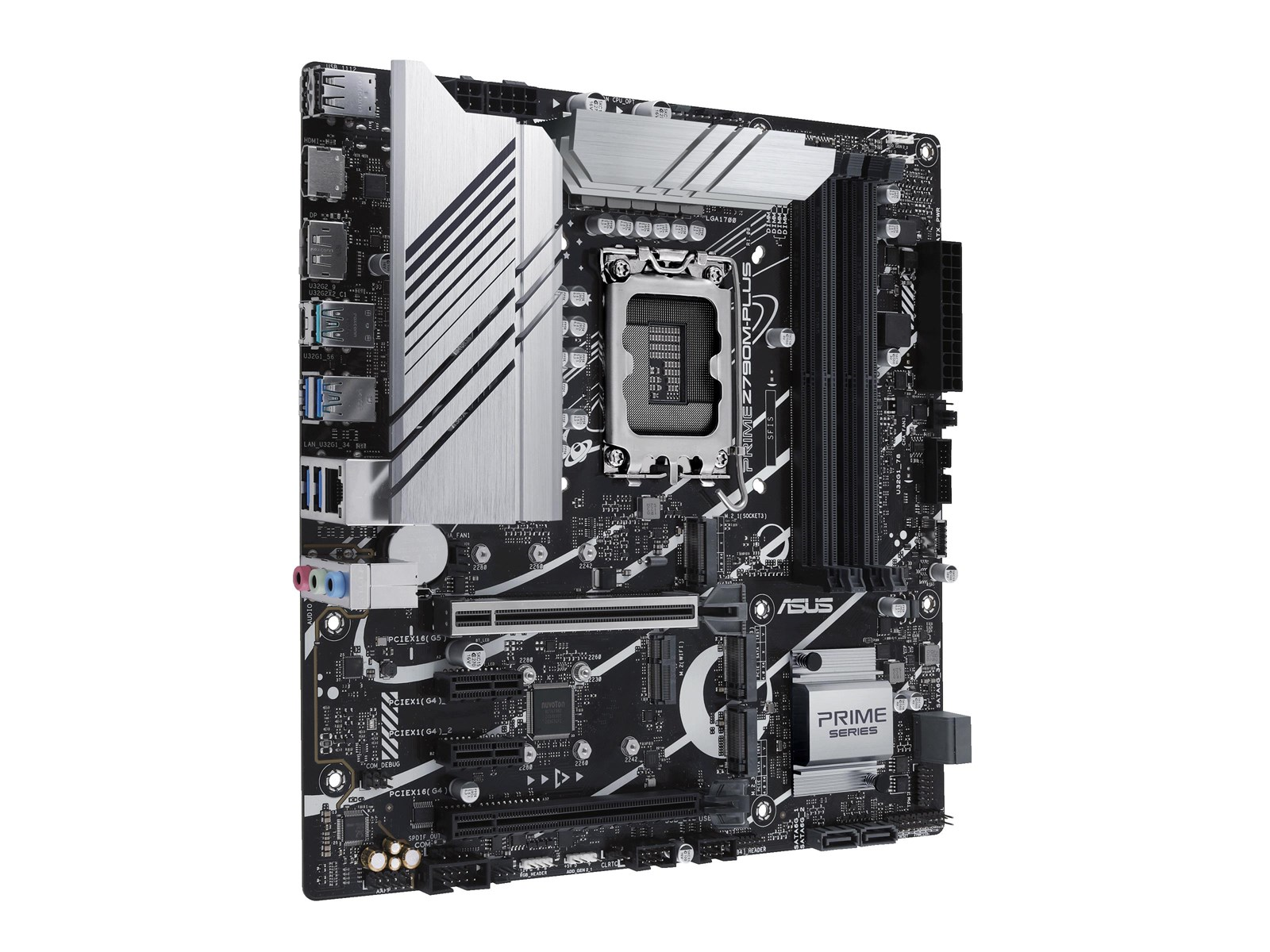 ASUS PRIME Z790M-PLUS (V2) Mainboard - Intel Z790 - Intel LGA1700 socket - DDR5 RAM - Micro-ATX