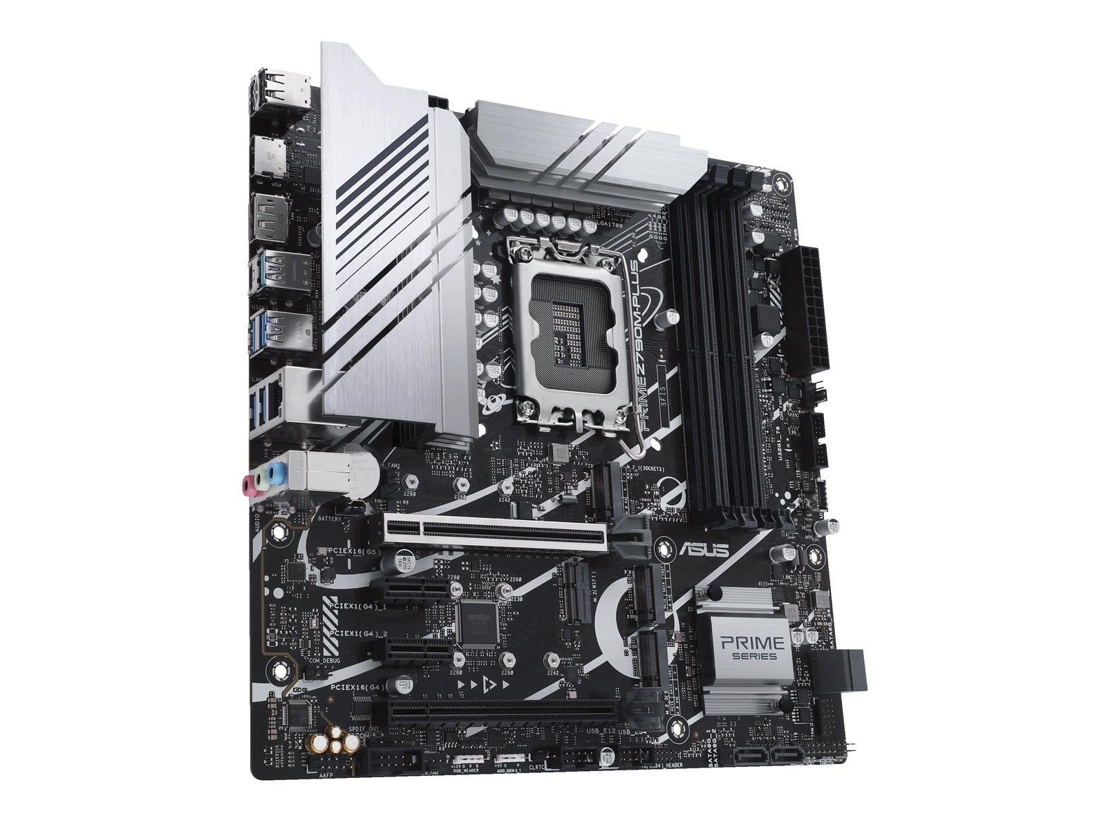 ASUS PRIME Z790M-PLUS (V2) Mainboard - Intel Z790 - Intel LGA1700 socket - DDR5 RAM - Micro-ATX