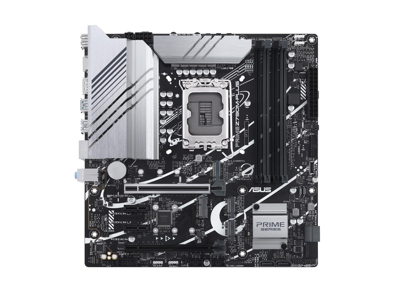 ASUS PRIME Z790M-PLUS (V2) Mainboard - Intel Z790 - Intel LGA1700 socket - DDR5 RAM - Micro-ATX