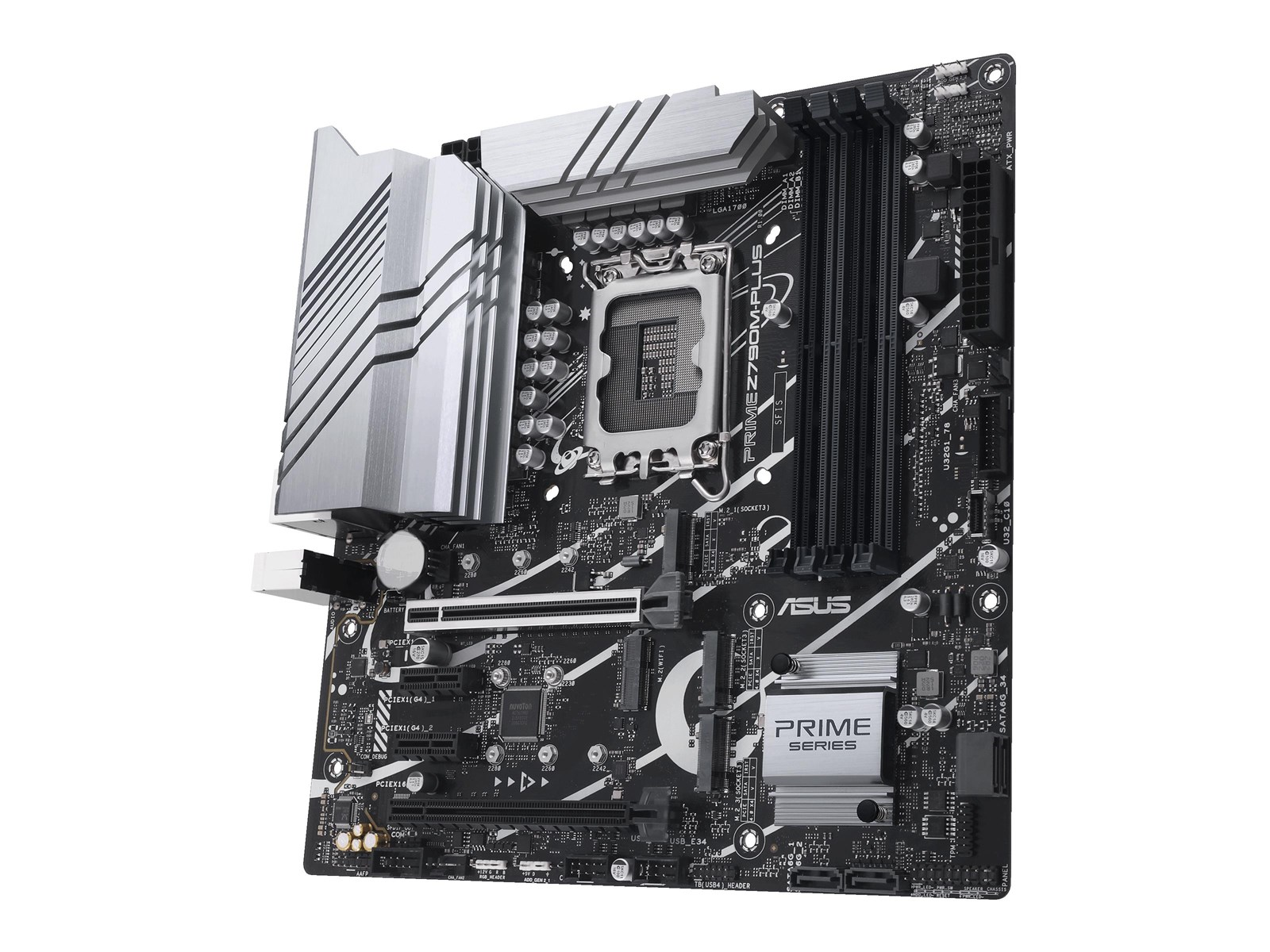 ASUS PRIME Z790M-PLUS (V2) Mainboard - Intel Z790 - Intel LGA1700 socket - DDR5 RAM - Micro-ATX