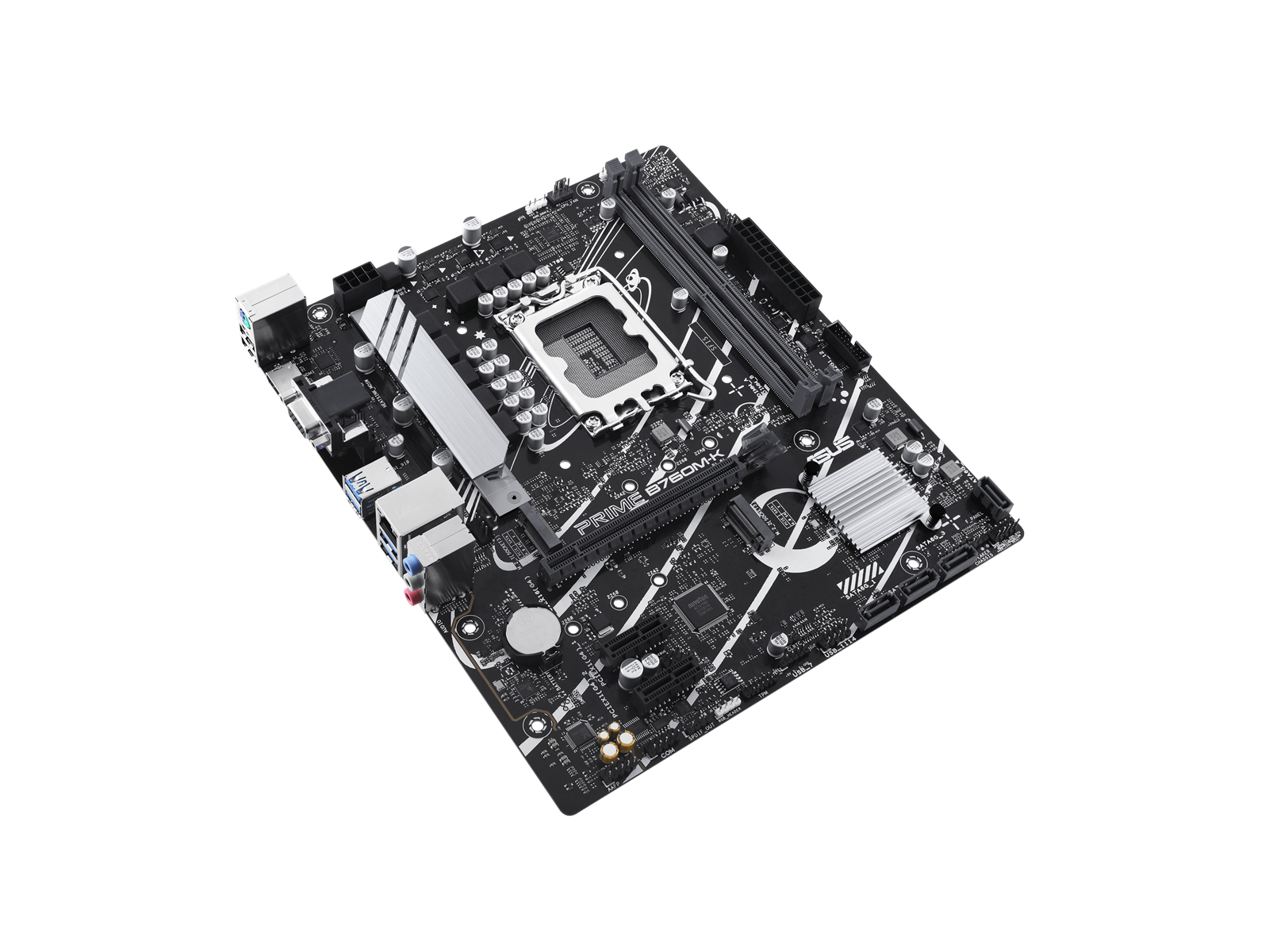 ASUS PRIME B760M-K (V2) Mainboard - Intel B760 - Intel LGA1700 socket - DDR5 RAM - Micro-ATX