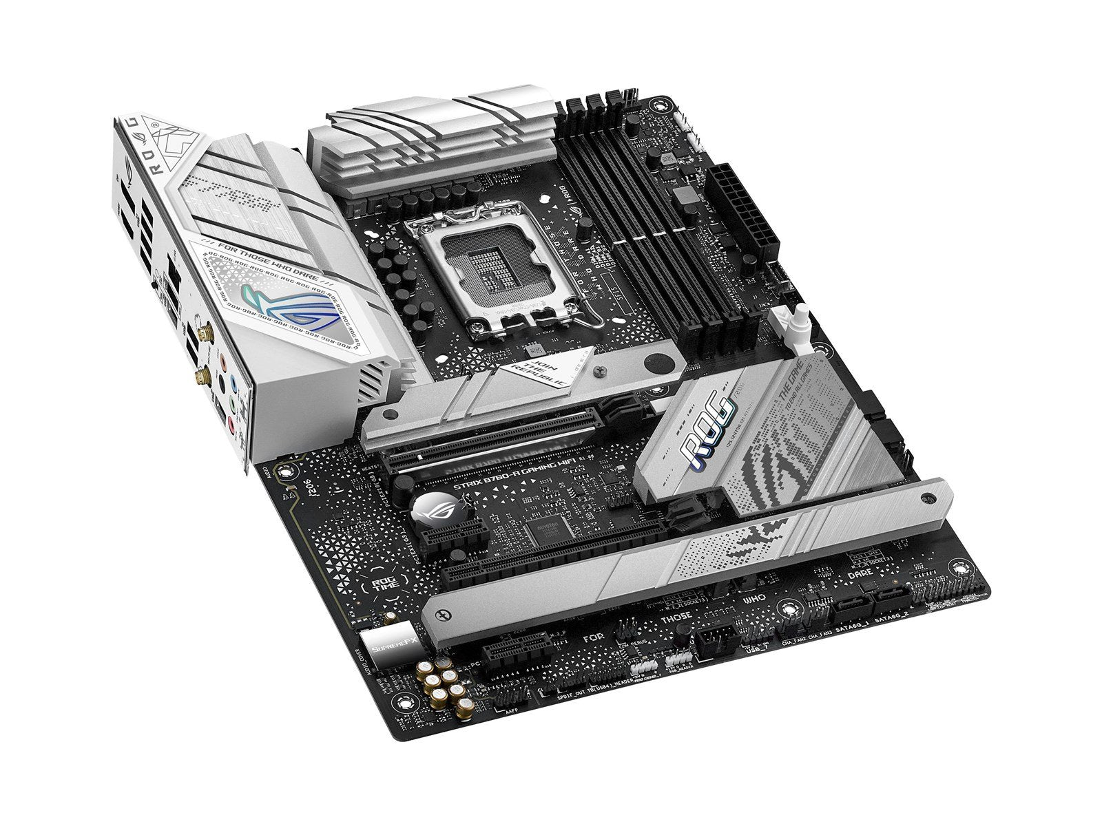 ASUS ROG STRIX B760-A GAMING WIFI (V2) Mainboard - Intel B760 - Intel LGA1700 socket - DDR5 RAM - ATX