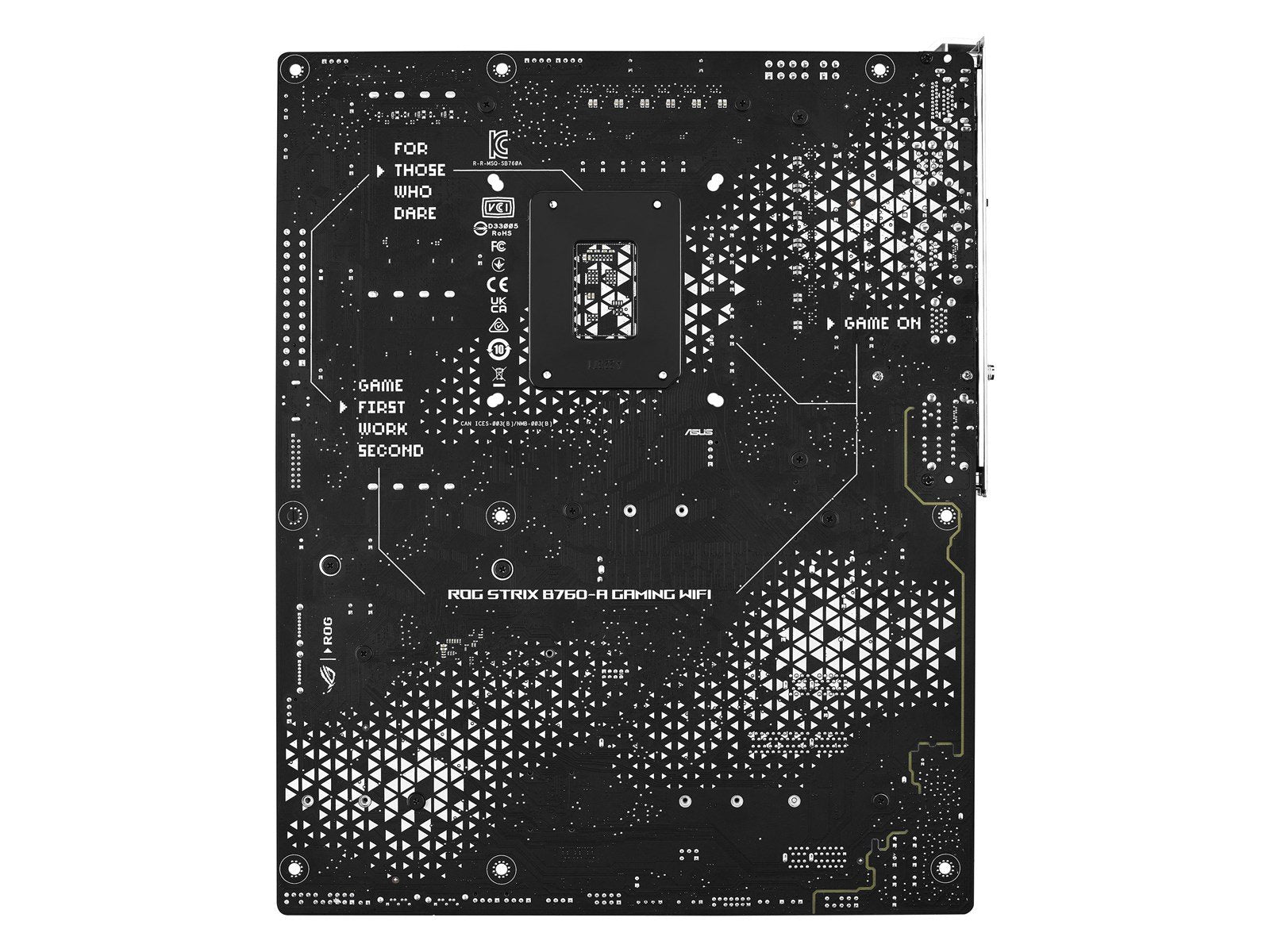 ASUS ROG STRIX B760-A GAMING WIFI (V2) Mainboard - Intel B760 - Intel LGA1700 socket - DDR5 RAM - ATX