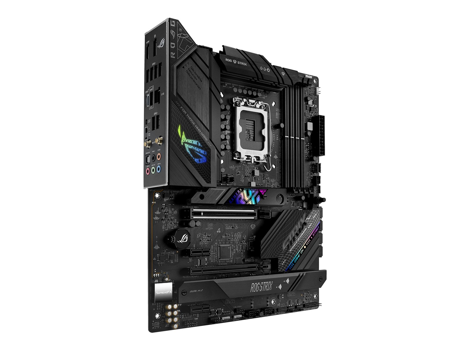 ASUS ROG STRIX B760-F GAMING WIFI (V2) Mainboard - Intel B760 - Intel LGA1700 socket - DDR5 RAM - ATX