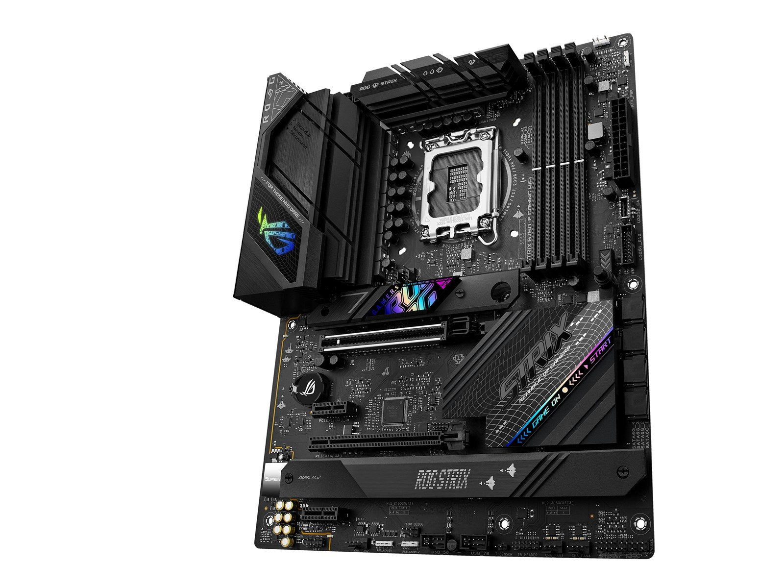 ASUS ROG STRIX B760-F GAMING WIFI (V2) Mainboard - Intel B760 - Intel LGA1700 socket - DDR5 RAM - ATX