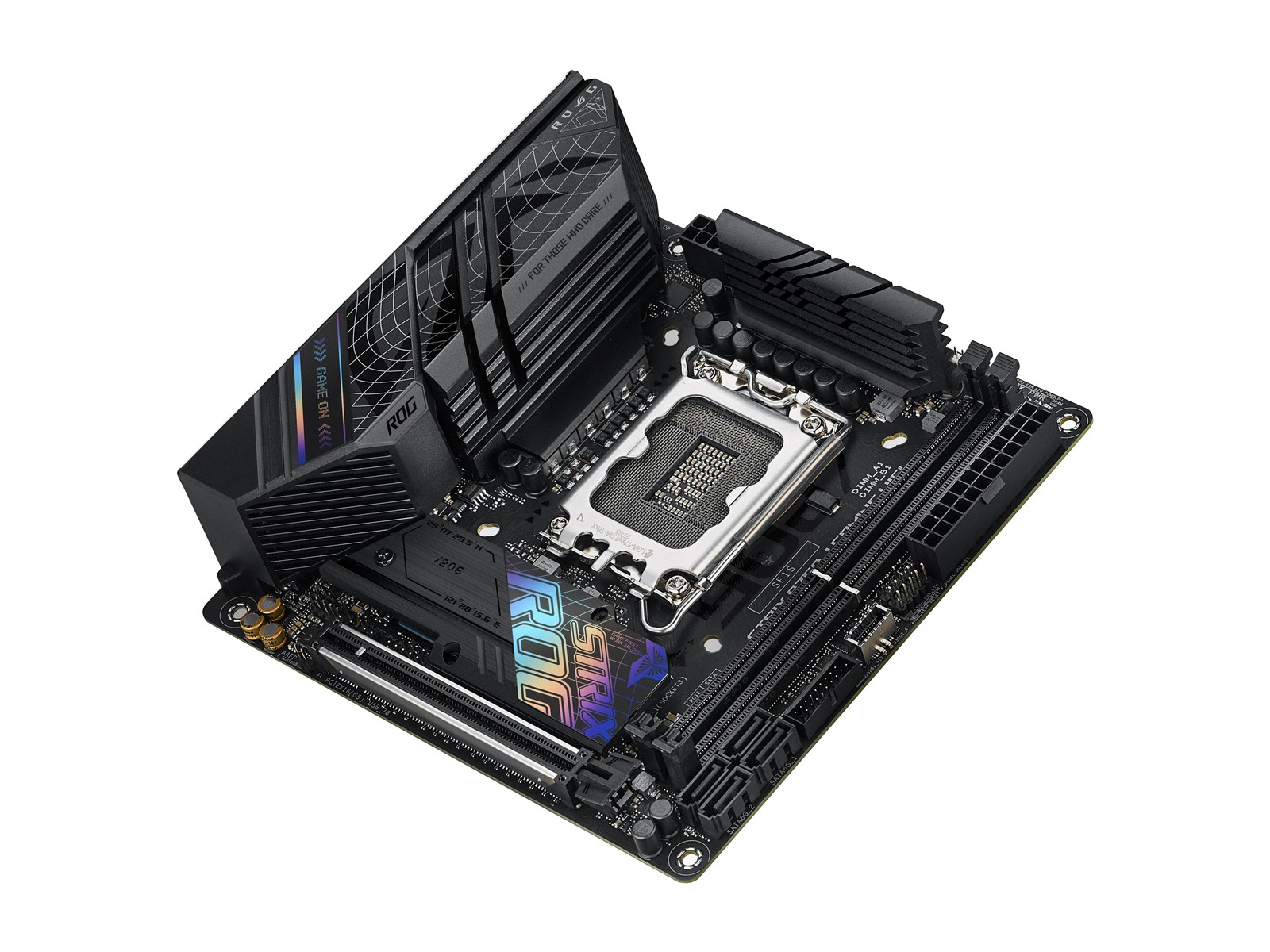 ASUS ROG STRIX B760-I GAMING WIFI (V2) Mainboard - Intel B760 - Intel LGA1700 socket - DDR5 RAM - Mini-ITX