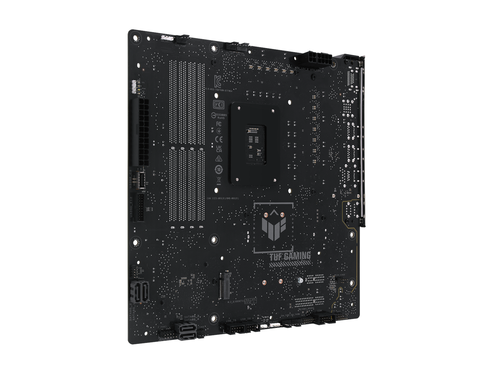 ASUS TUF GAMING B760M-BTF WIFI Mainboard - Intel B760 - Intel LGA1700 socket - Micro-ATX