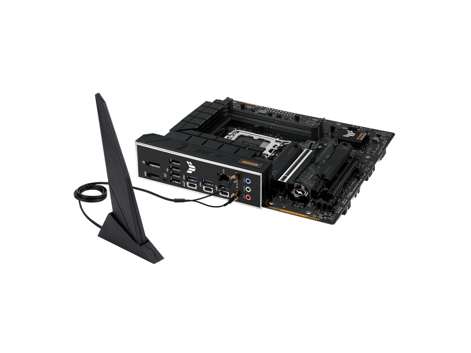 ASUS TUF GAMING B760M-BTF WIFI Mainboard - Intel B760 - Intel LGA1700 socket - Micro-ATX