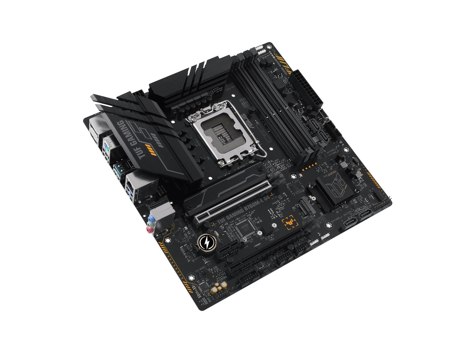 ASUS TUF GAMING B760M-E D4 (V2) Mainboard - Intel B760 - Intel LGA1700 socket - DDR4 RAM - Micro-ATX