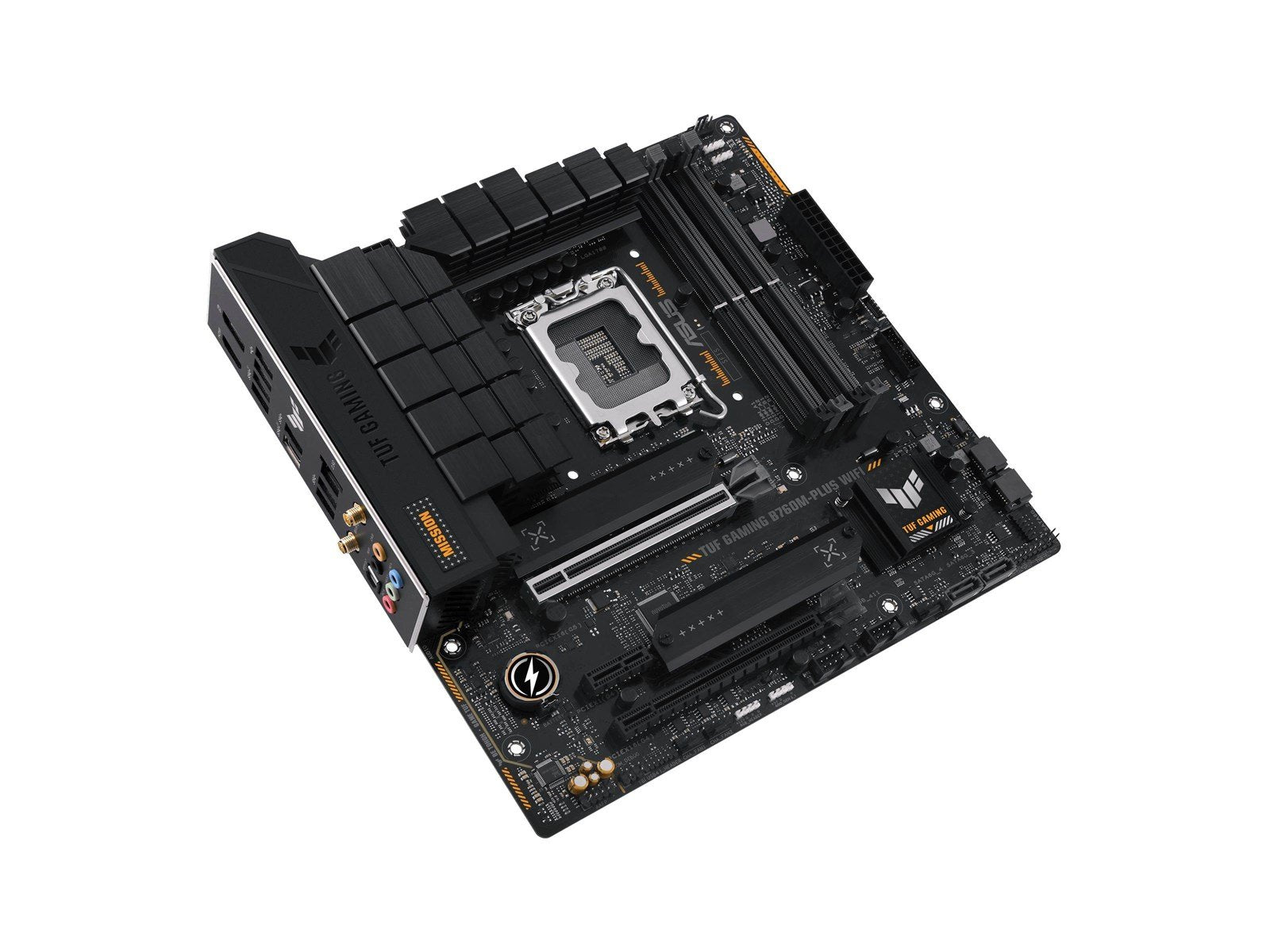 ASUS TUF GAMING B760M-PLUS (V2) Mainboard - Intel B760 - Intel LGA1700 socket - DDR5 RAM - Micro-ATX