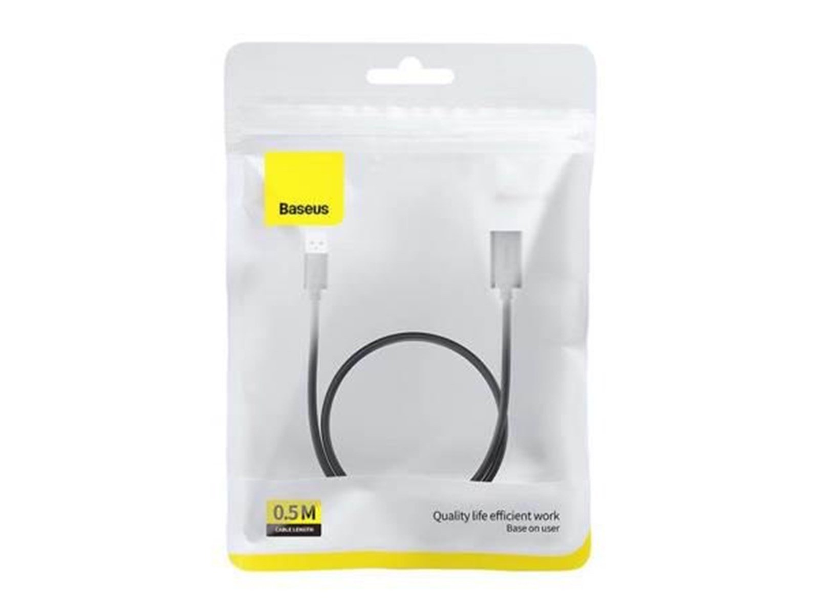 Baseus USB 3.0 Extension cable  male to female AirJoy Series 0.5m (black)
