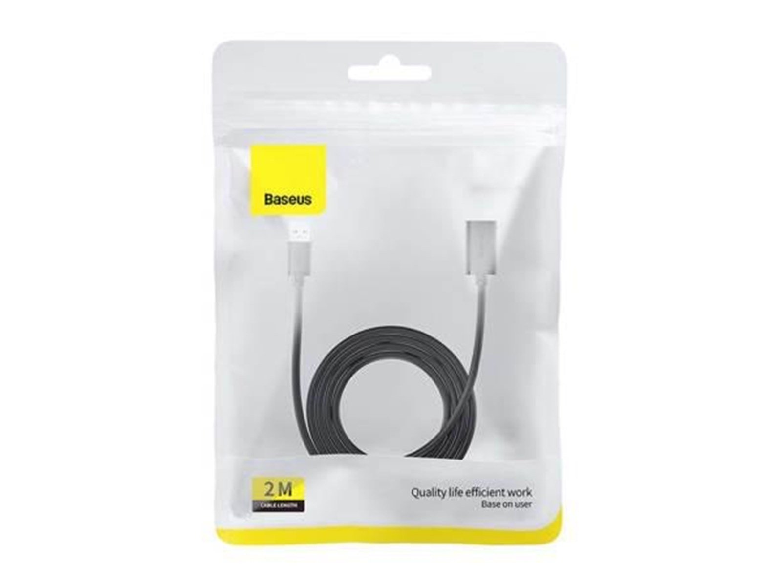 Baseus USB 3.0 Extension cable  male to female AirJoy Series 2m (black)
