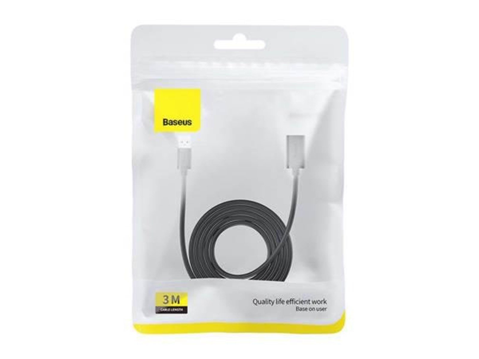 Baseus USB 3.0 Extension cable  male to female AirJoy Series 3m (black)