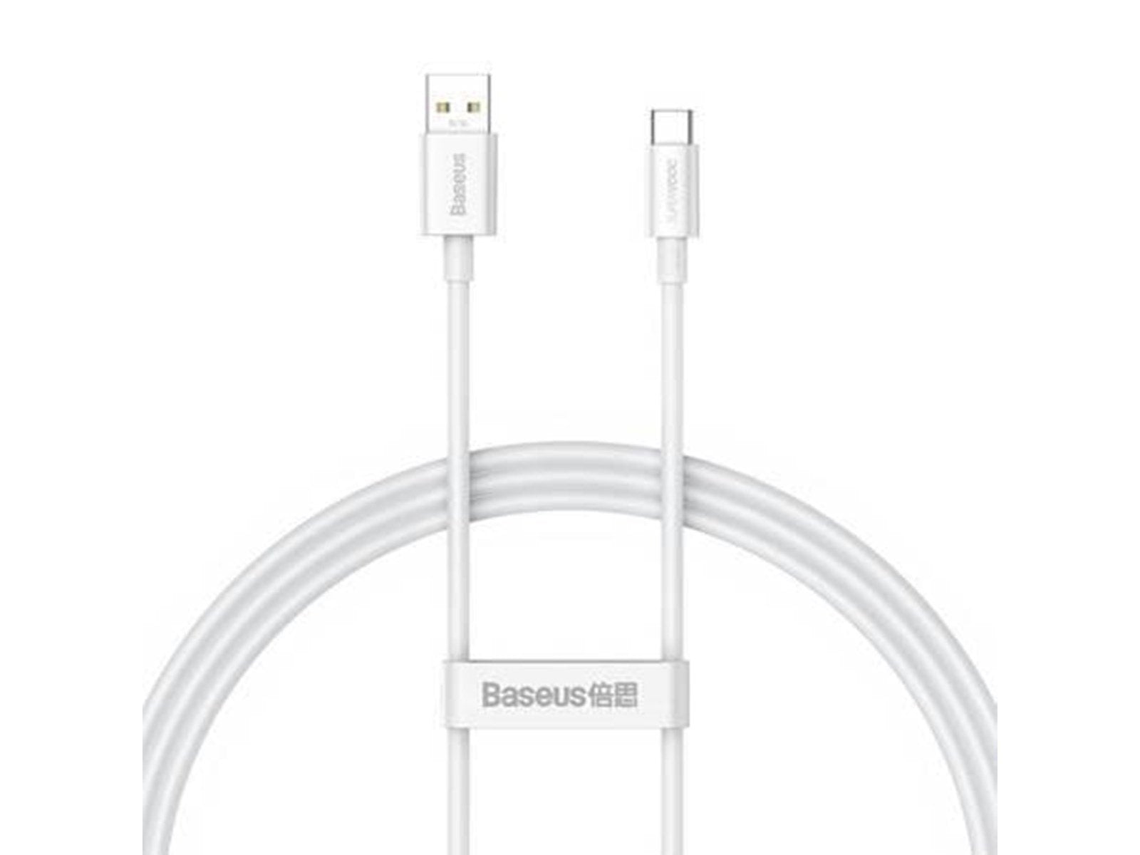 Baseus Superior Series Cable USB to USB-C 65W PD 1m (white)