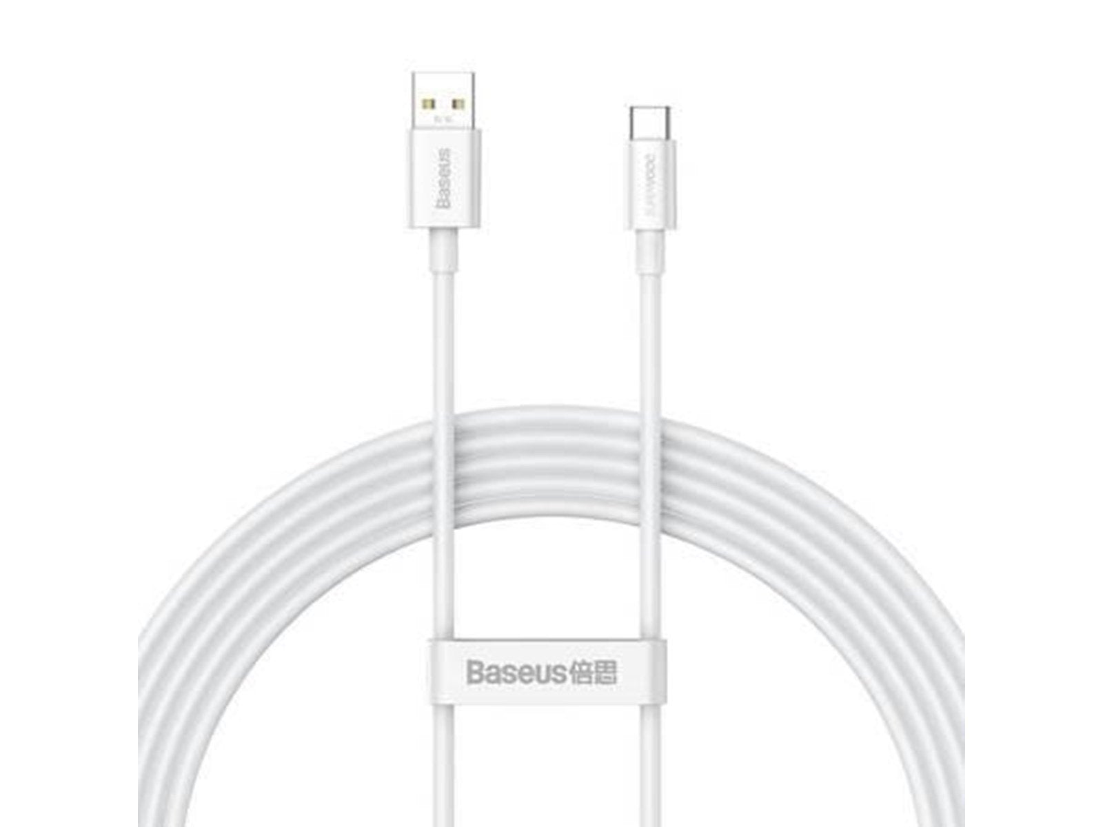 Baseus Superior Series Cable USB to USB-C 65W PD 2m (white)