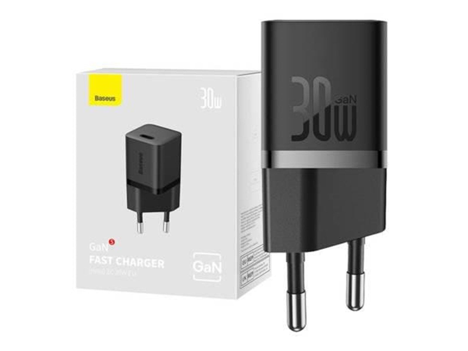 Baseus Mini wall charger  GaN5 30W (black)