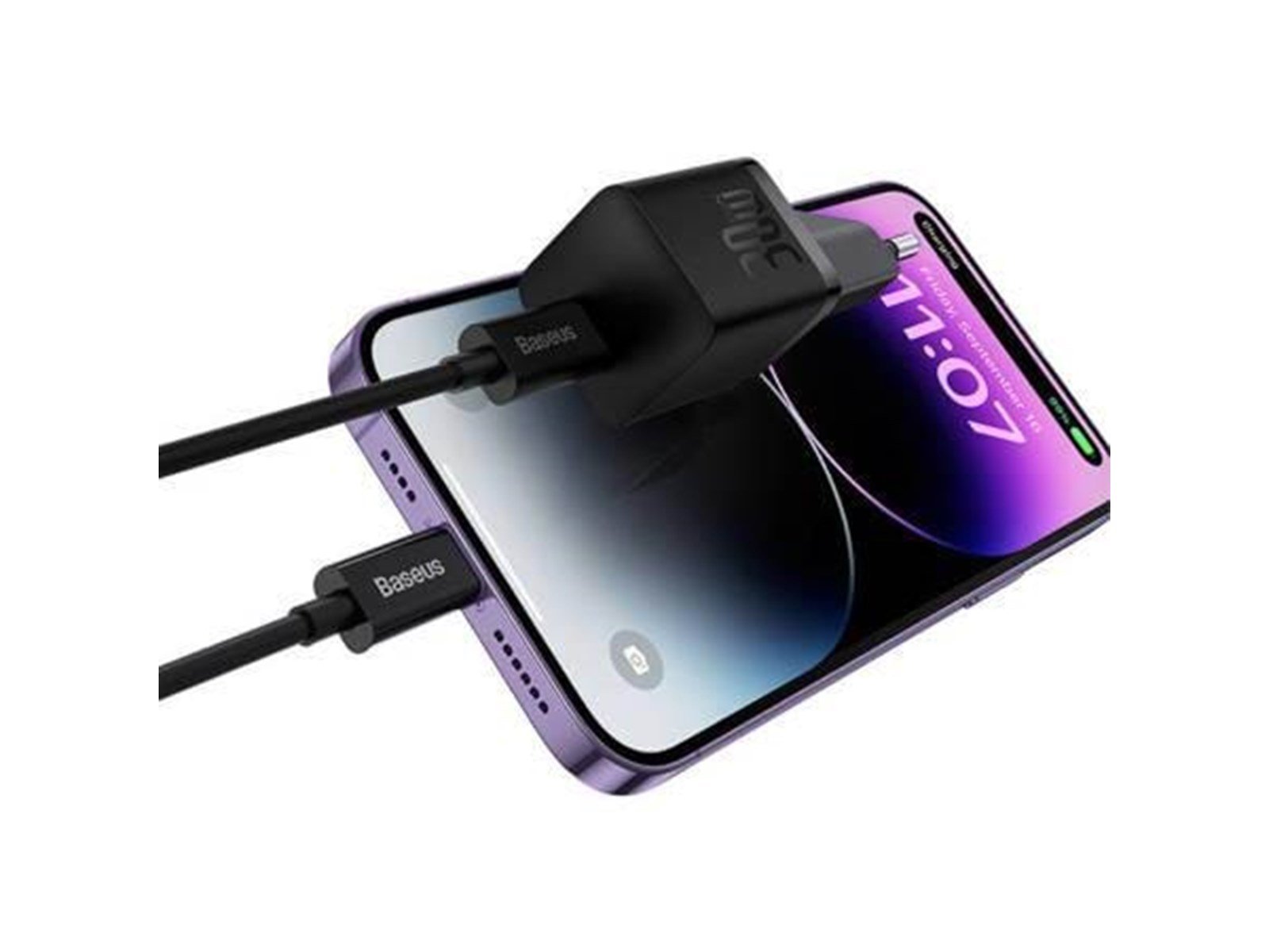 Baseus Mini wall charger  GaN5 30W (black)