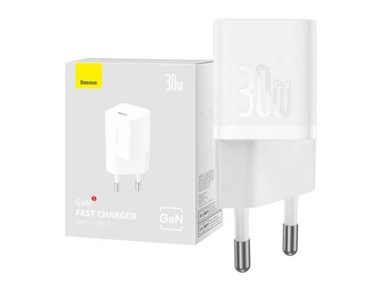 Baseus Mini wall charger  GaN5 30W (white)