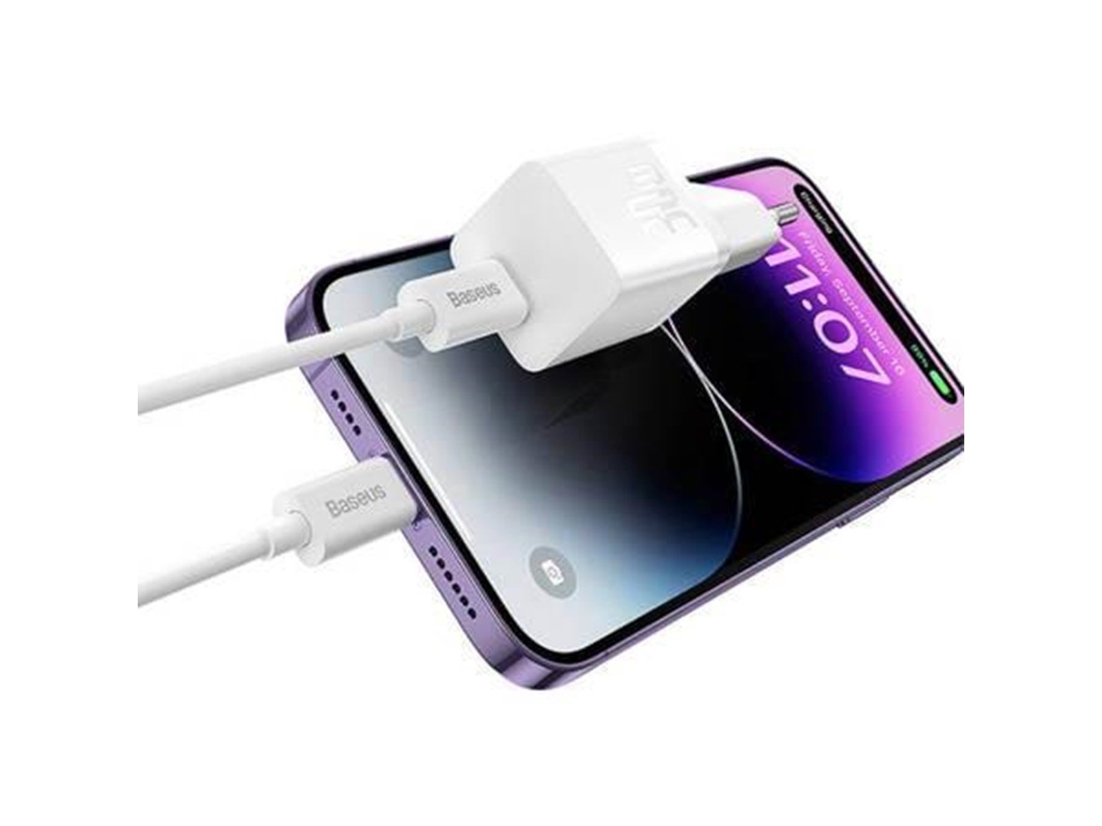 Baseus Mini wall charger  GaN5 30W (white)