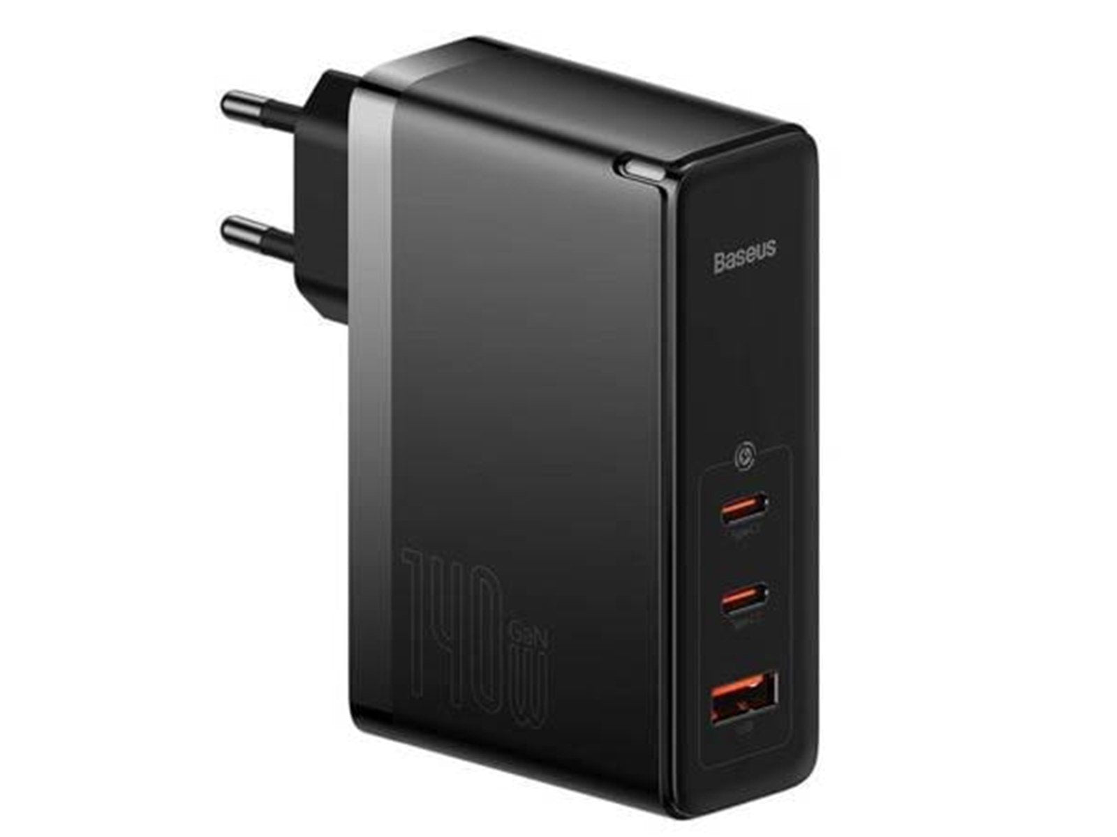 Baseus Wall charger  GaN5 Pro 2xUSB-C + USB 140W (black)