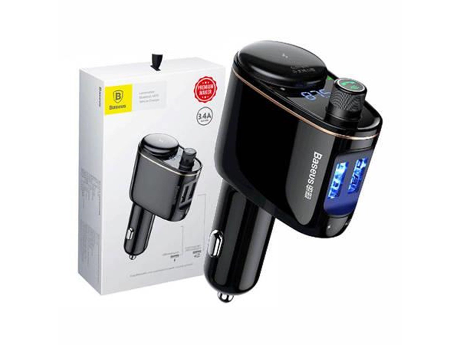 Baseus Car Bluetooth MP3 Player  S-06Black OS