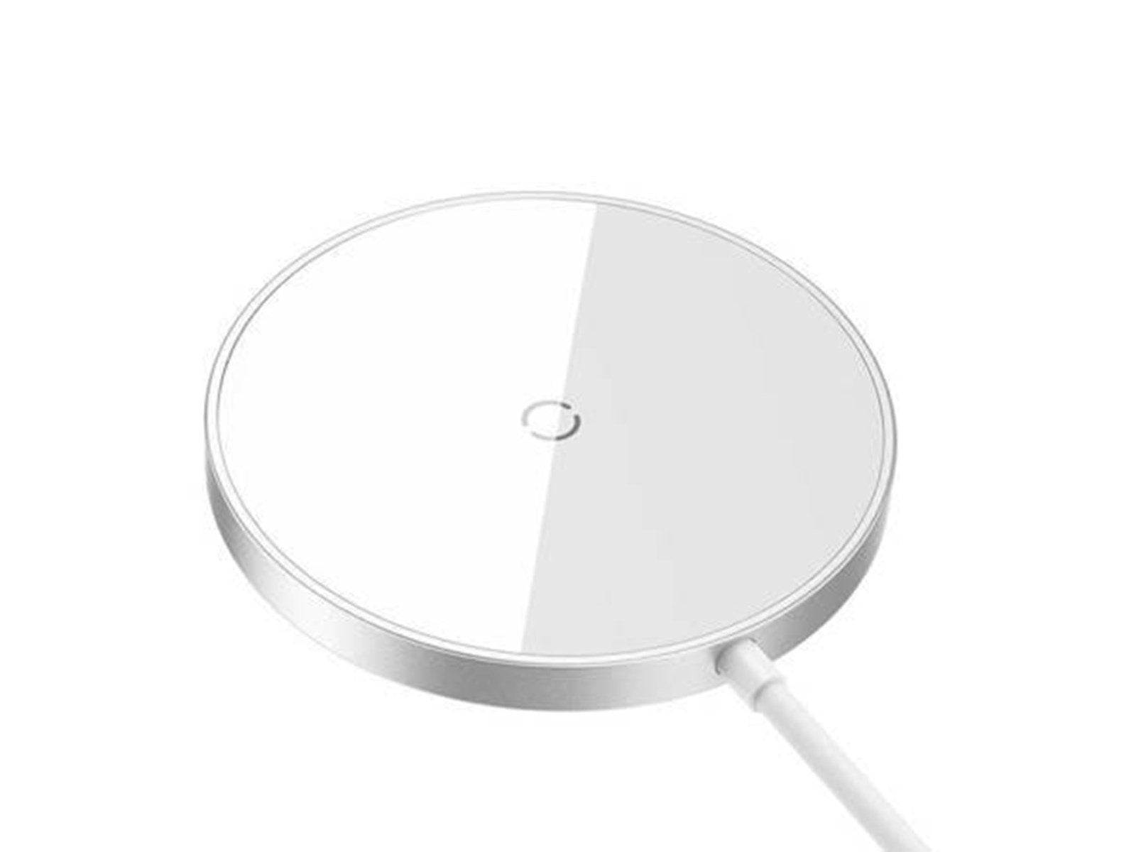 Baseus Magnetic Wireless Charger  Simple Mini3 15W (Silver)