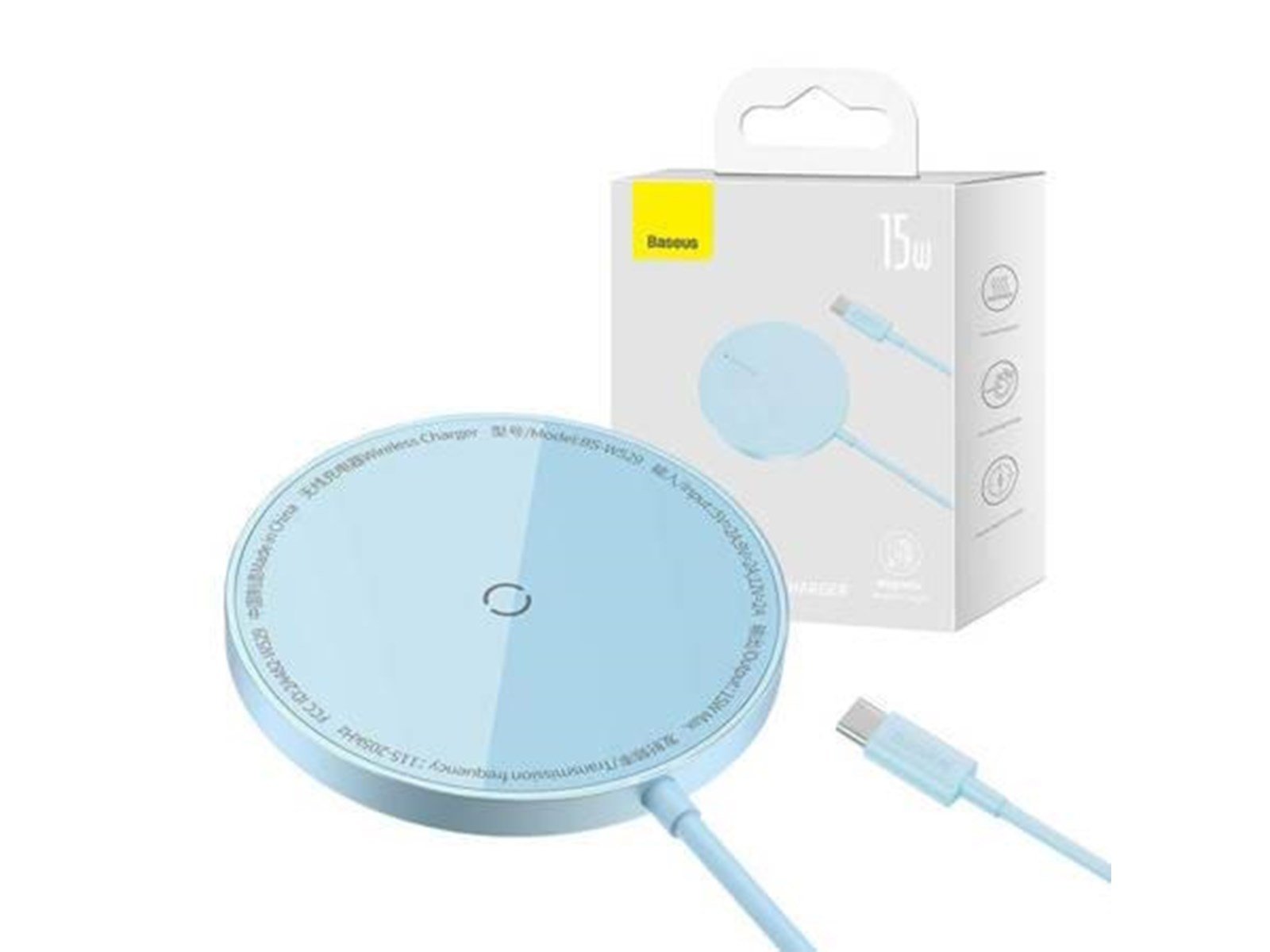Baseus Magnetic Wireless Charger  Simple Mini 3 15W
