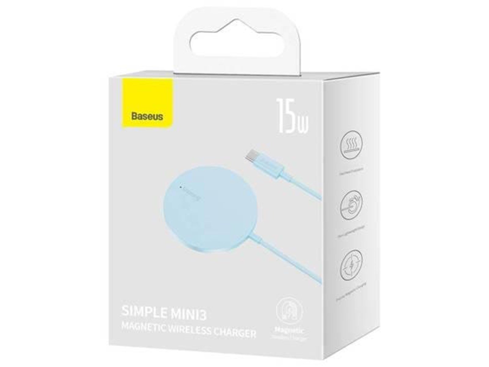Baseus Magnetic Wireless Charger  Simple Mini 3 15W
