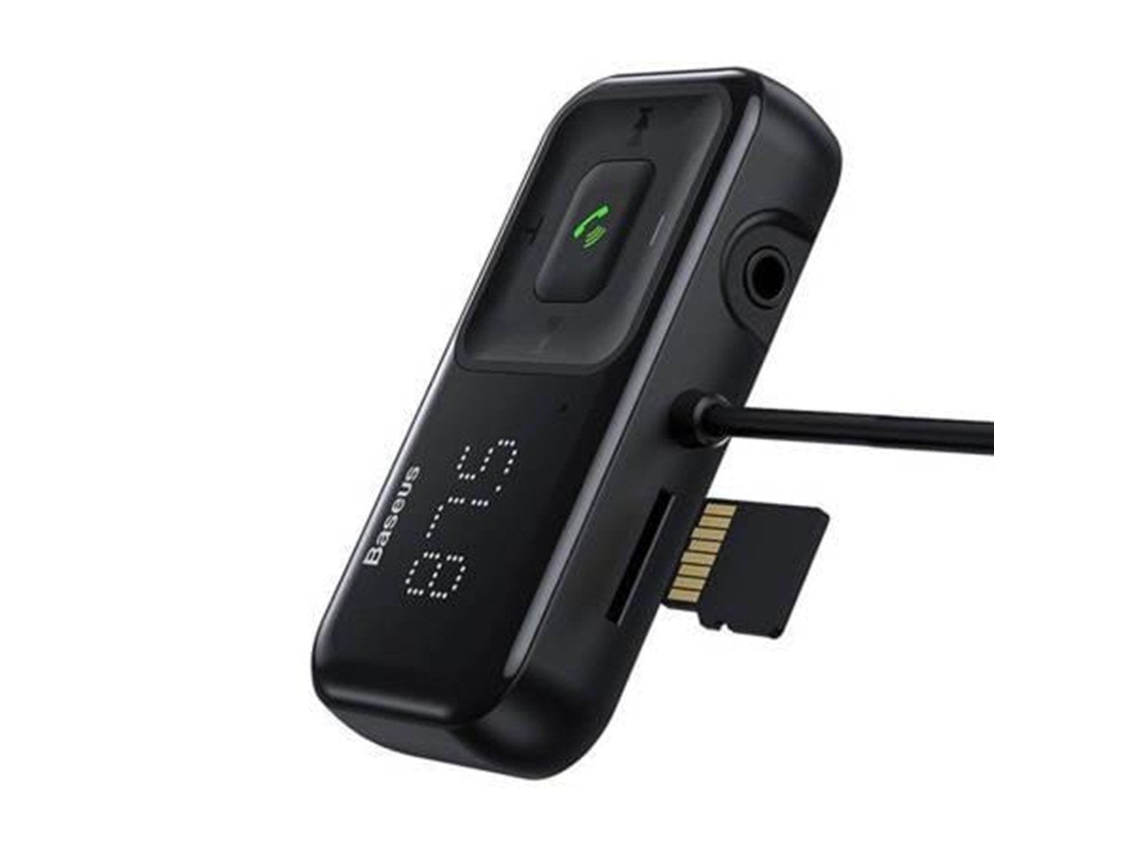Baseus Car Bluetooth MP3 Player + Charger  T Shaped S-16 Black OS