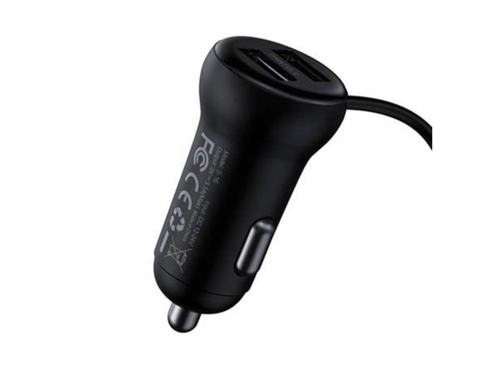 Baseus Car Bluetooth MP3 Player + Charger  T Shaped S-16 Black OS