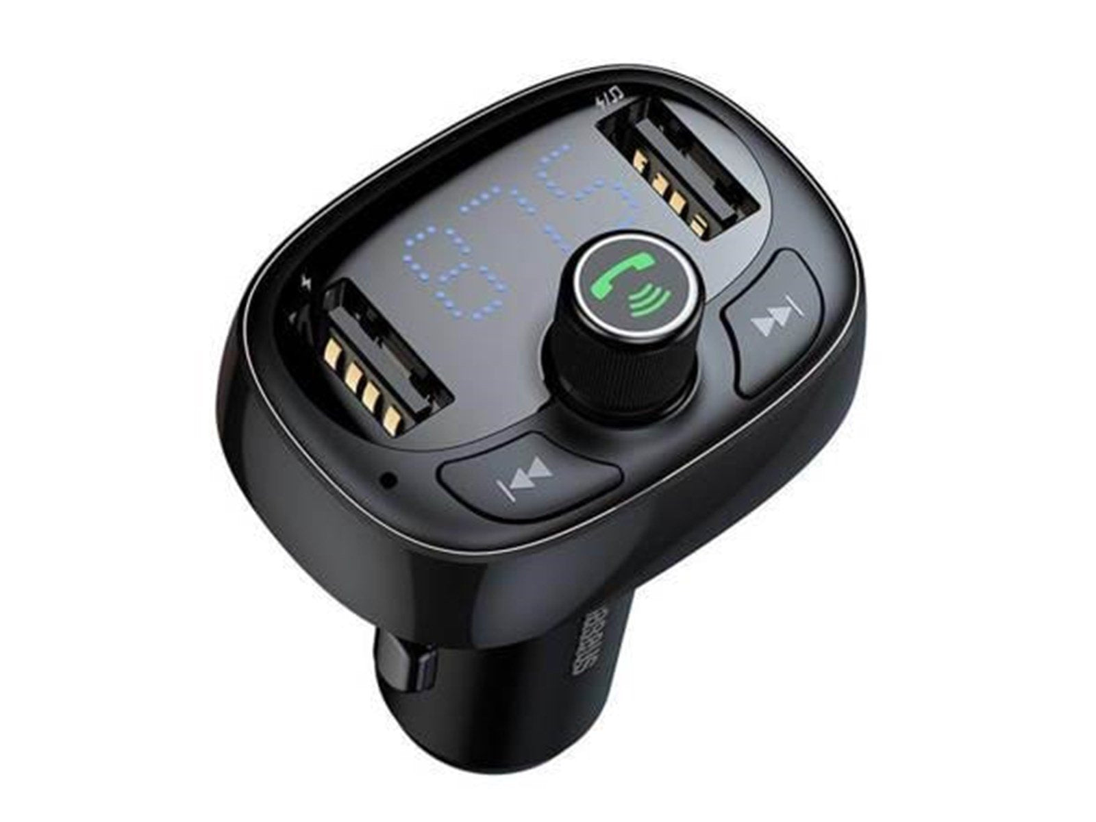 Baseus Transmitter FM  T-typed S-09 Bluetooth (black)