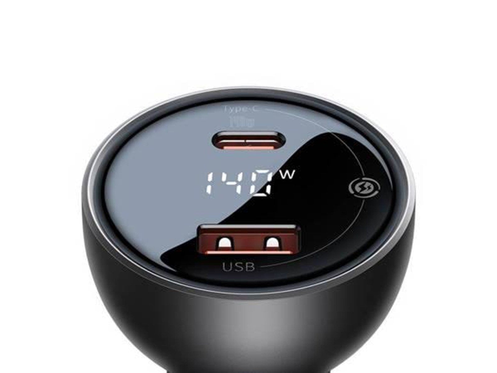 Baseus Car charger  Superme USB USB-C 140W (black)