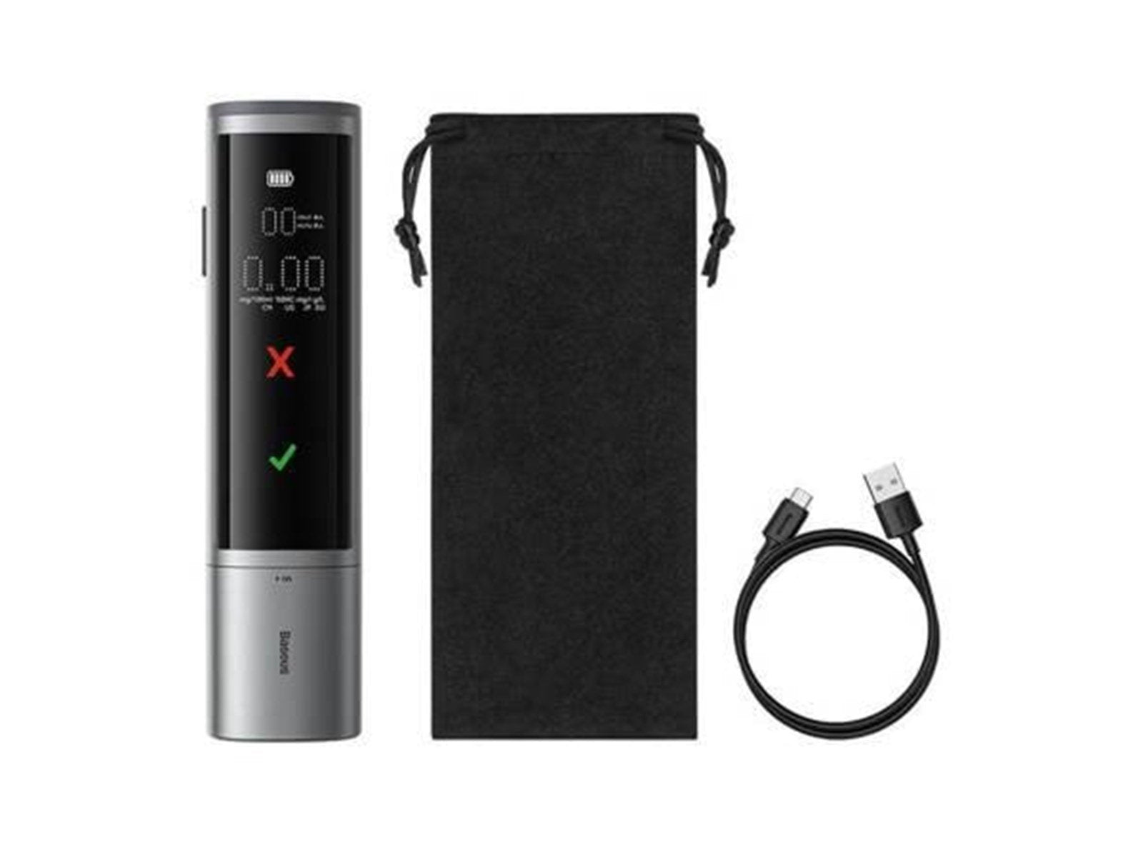 Baseus Electronic Breathalyzer  SafeJourney Pro (Grey)