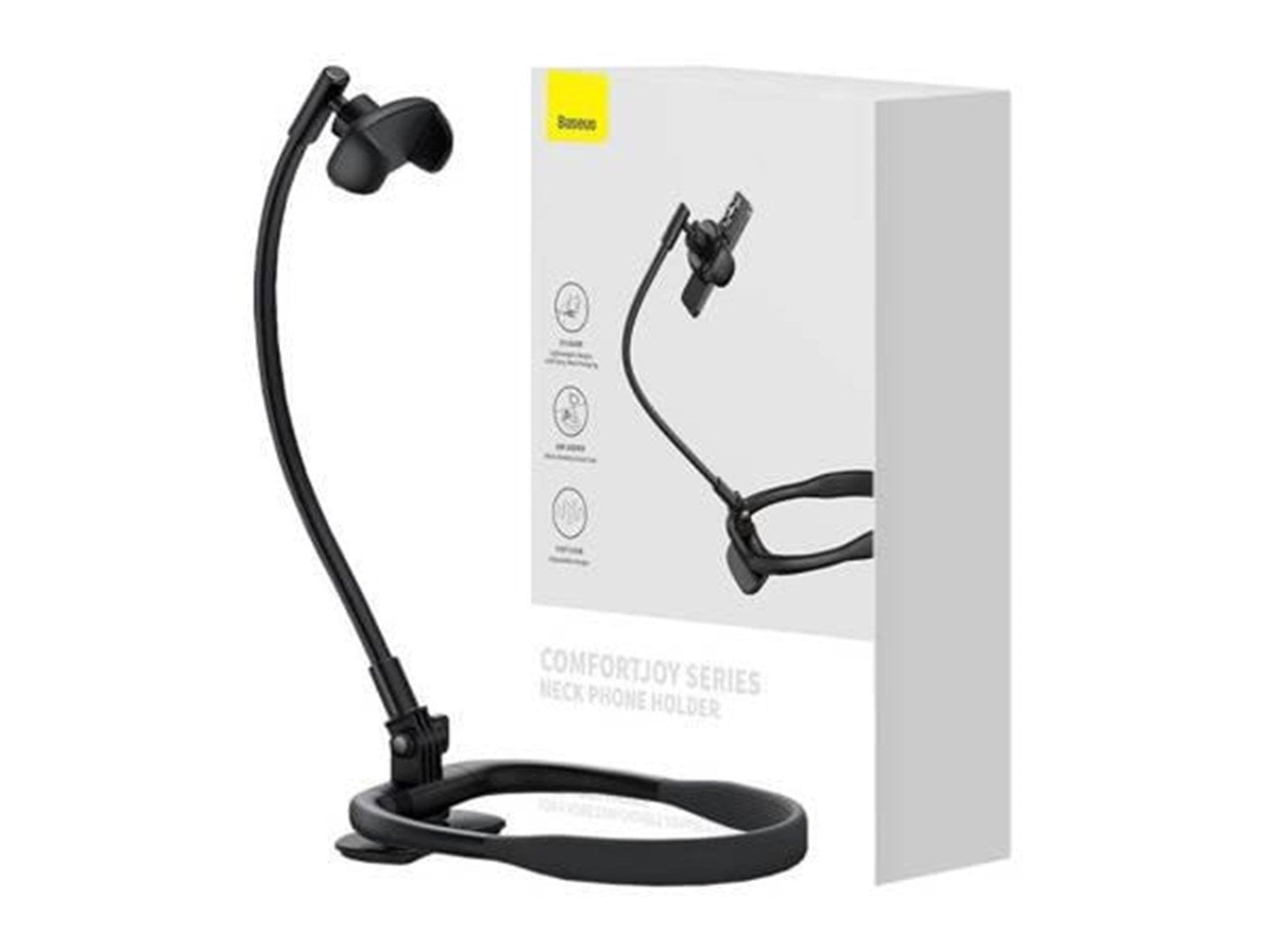 Baseus Neck Phone Holder  ComfortJoy (black)