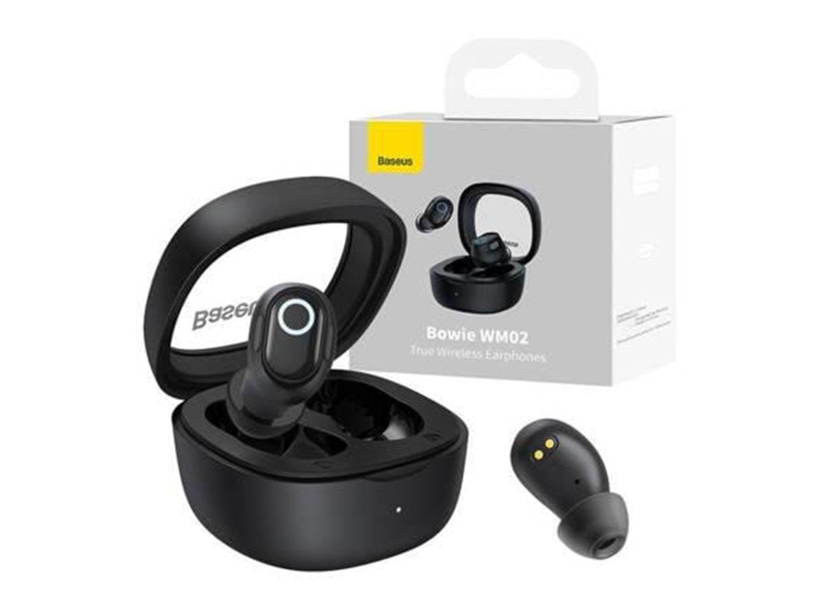 Baseus Wireless headphones  Bowie WM02 TWS Bluetooth 5.0 (black)