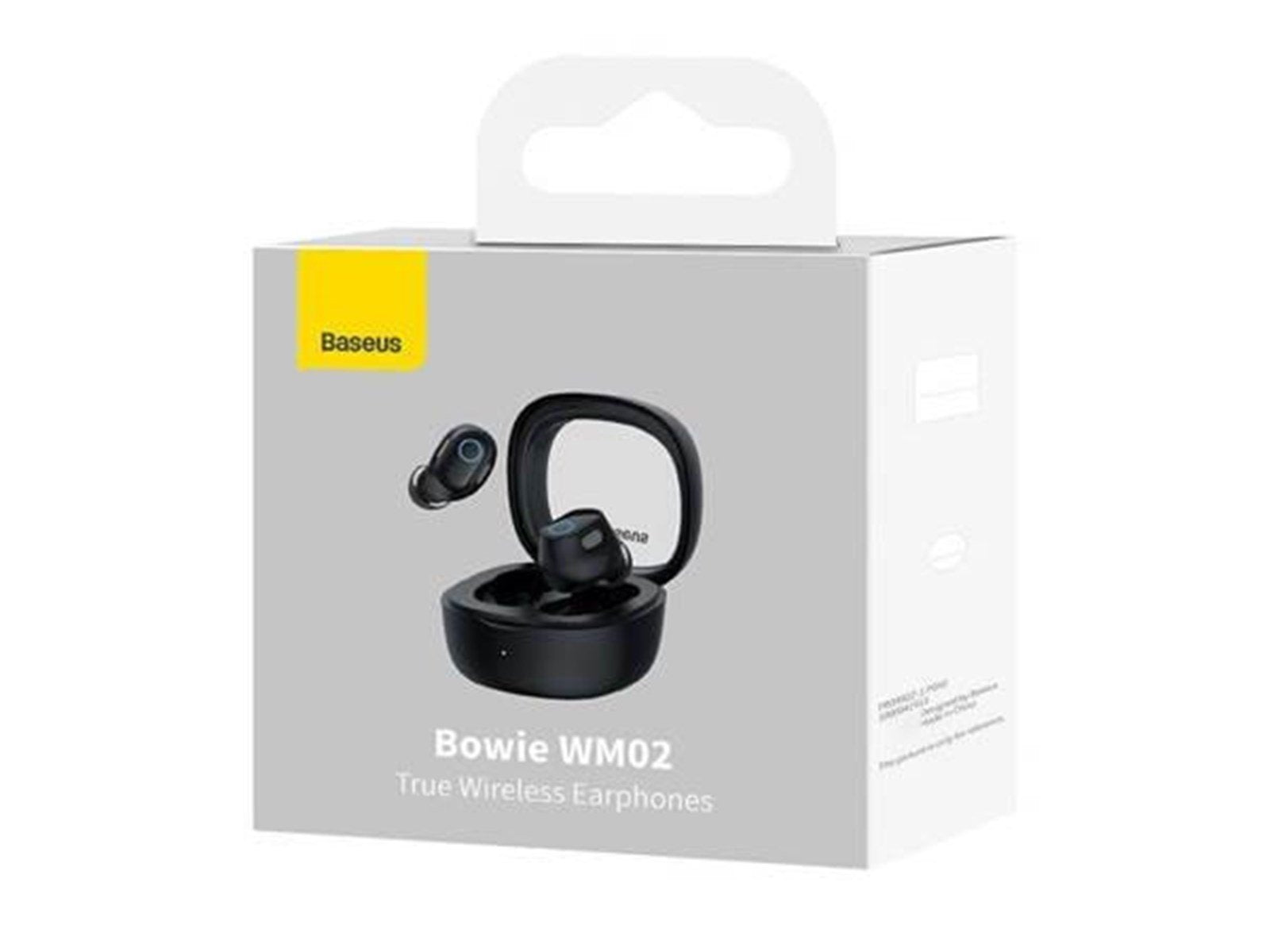Baseus Wireless headphones  Bowie WM02 TWS Bluetooth 5.0 (black)
