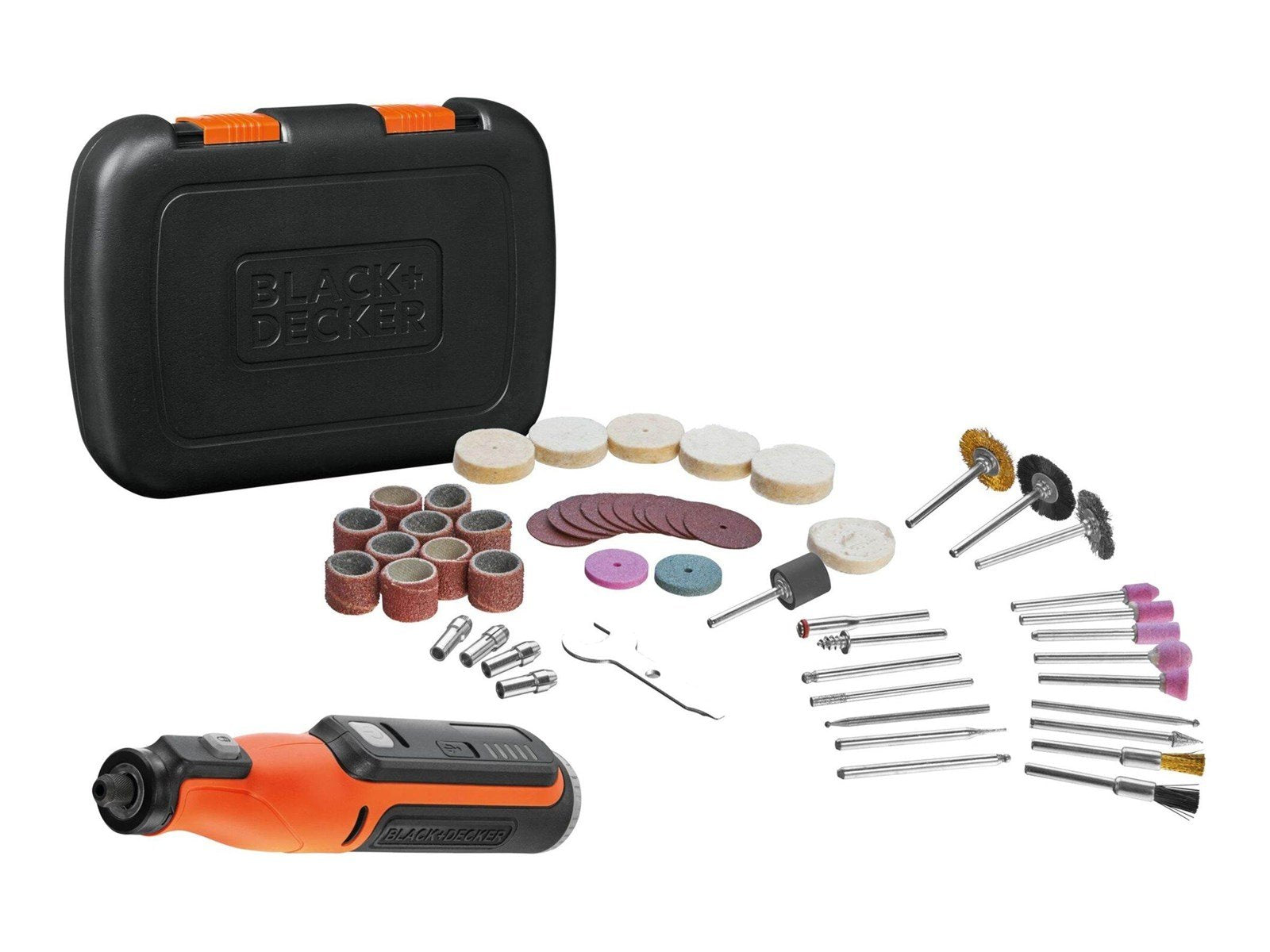 Black & Decker BLACK+DECKER BCRT8IK-XJ - rotary tool - cordless - 5-speed