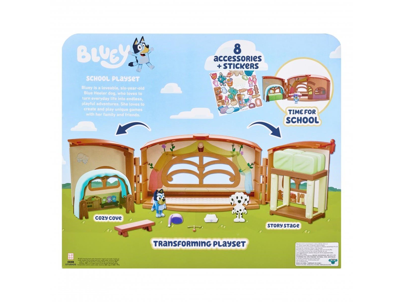 Bluey School Playset