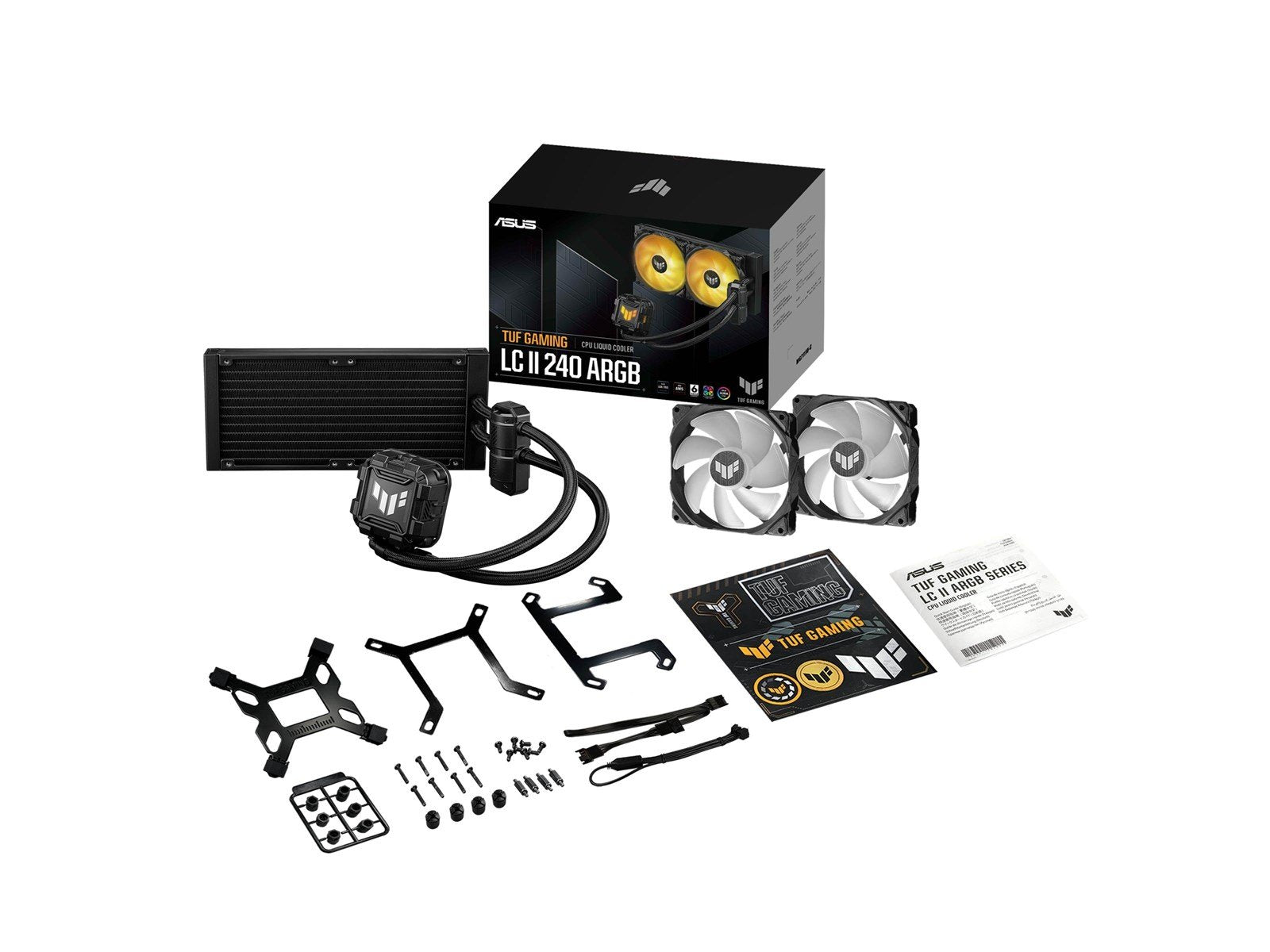 ASUS TUF GAMING LC II 240 ARGB - CPU-Wasserkühlung - Max 29 dBA