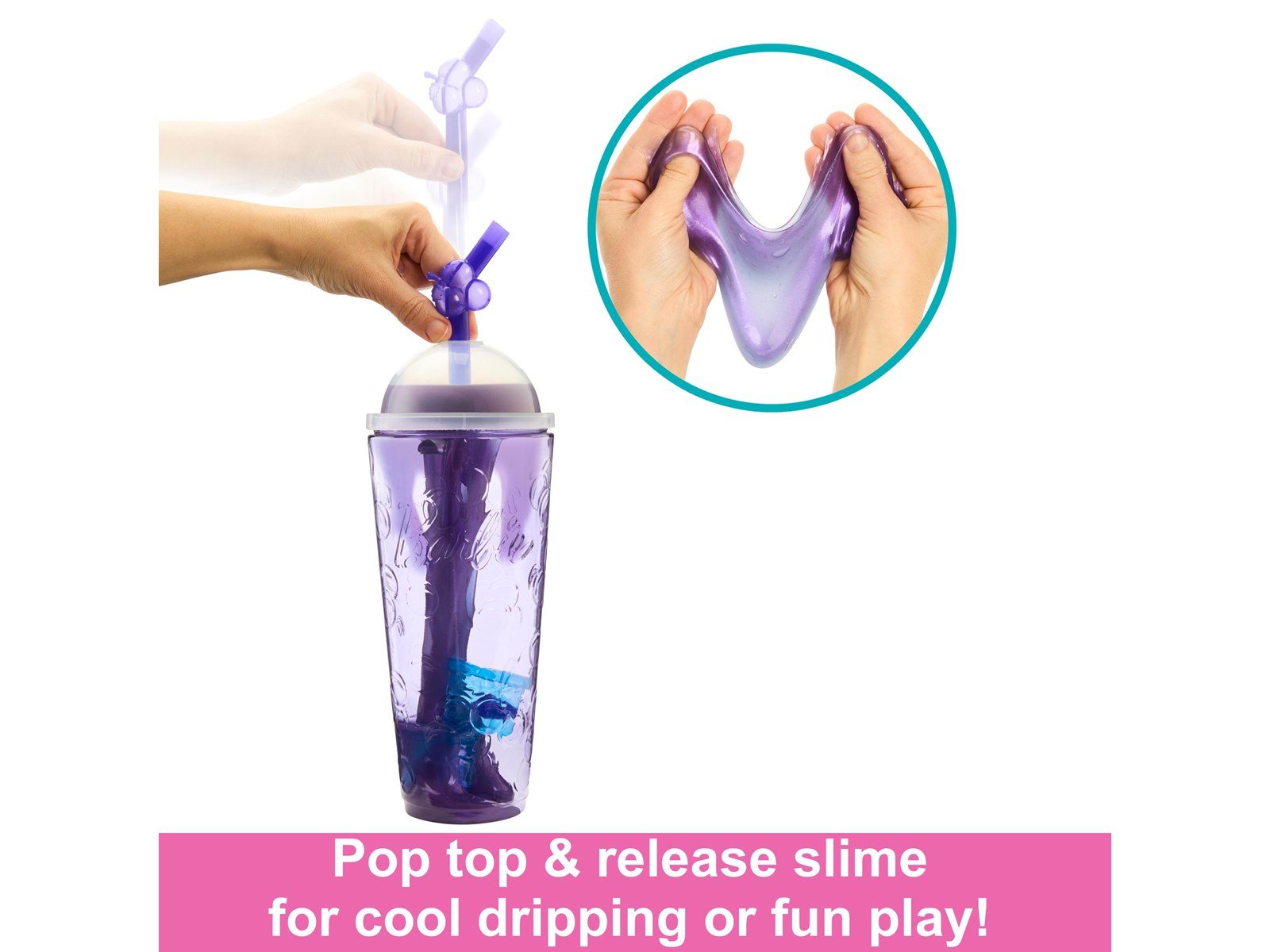 Barbie Pop Reveal Juicy Fruits Grape Fizz Doll 30cm