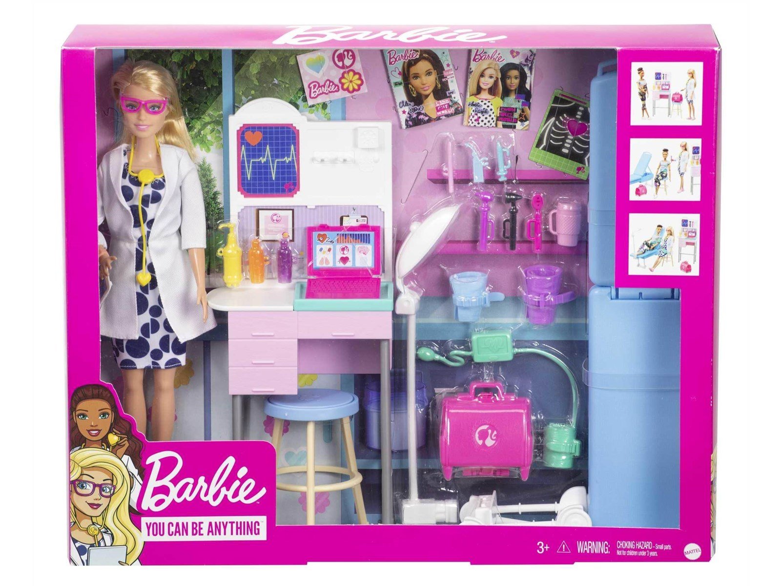 Barbie Medical Doctor Playset 30cm