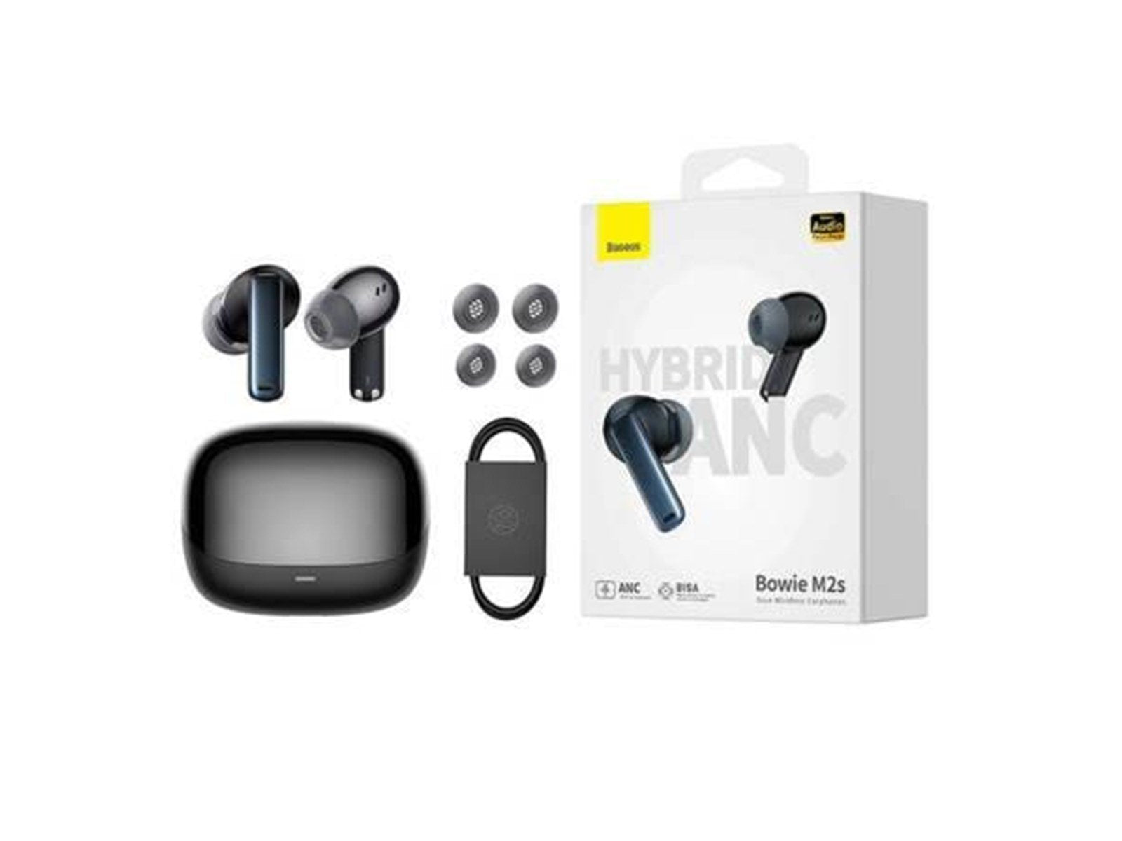 Baseus Earphones TWS  Bowie M2s (black)