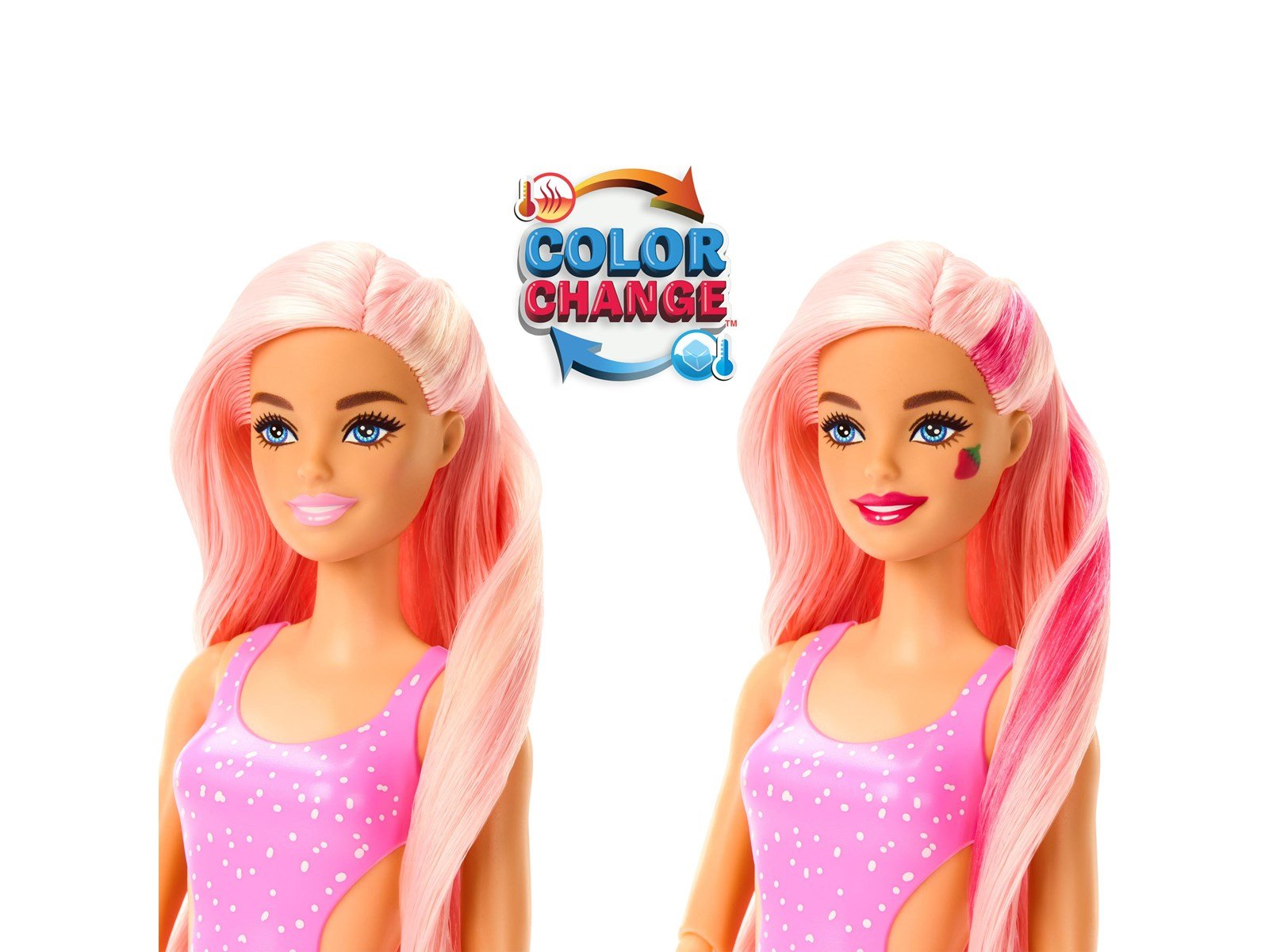 Barbie Pop Reveal Fruit Series Strawberry Lemonade Doll 30cm