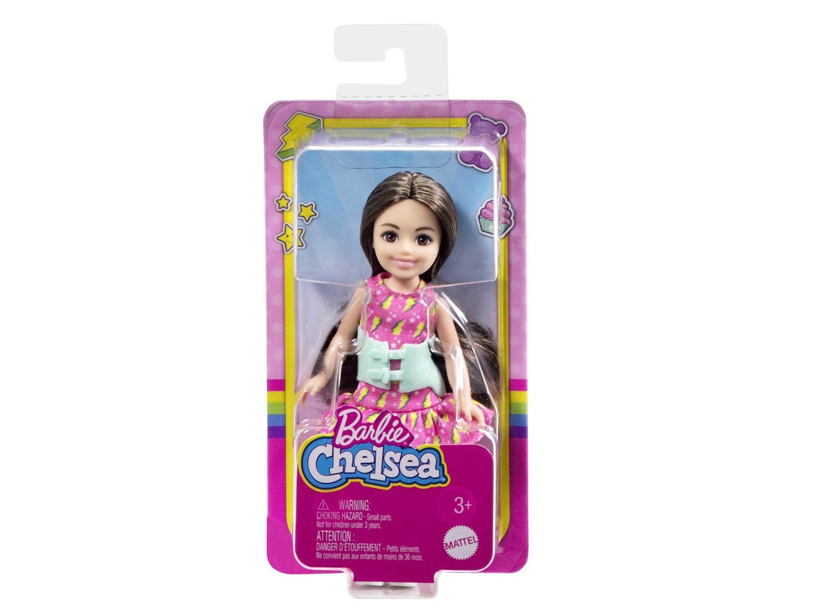 Barbie Chelsea Doll With Brace For Scoliosis Spine Curvature 15cm