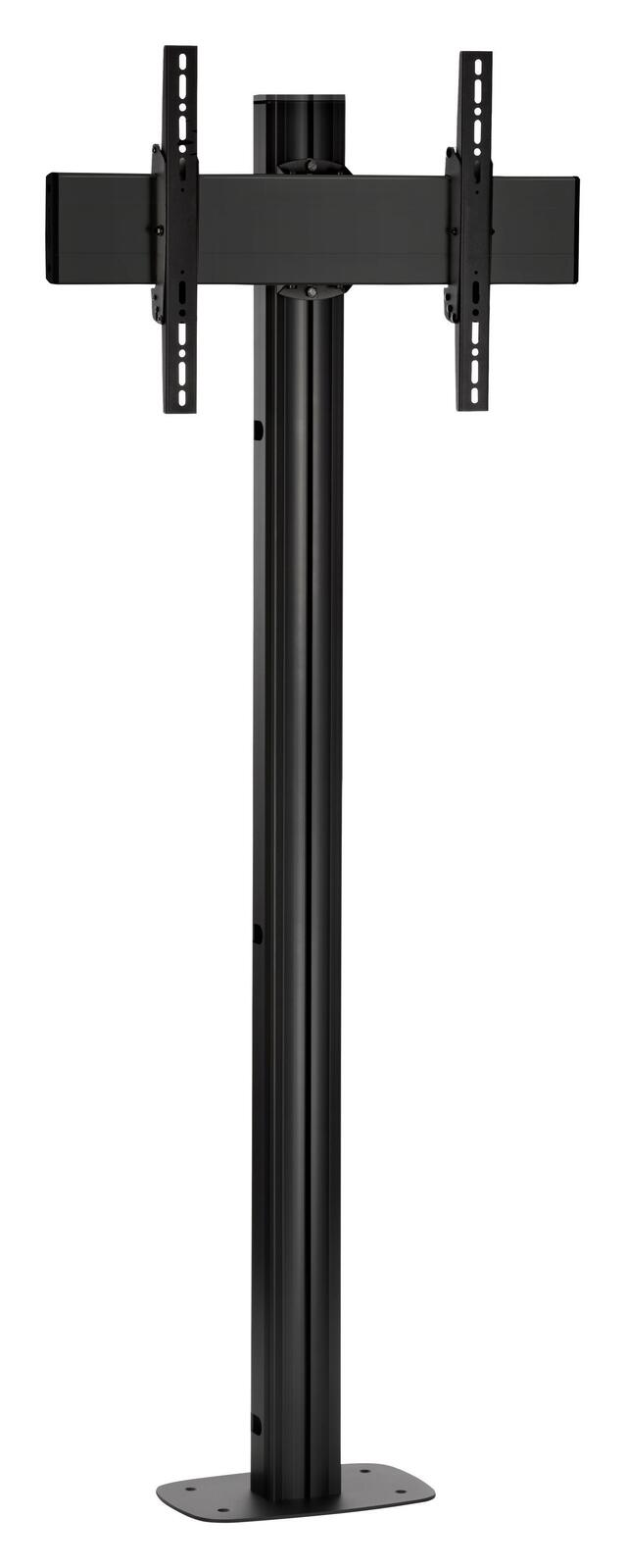 Vogel's FM1844 TV-Bodenständer zum Verschrauben bis 165 cm (65') Profilhöhe 180 cm, max. 80 kg, Vesa max. 400 x 400, Sch