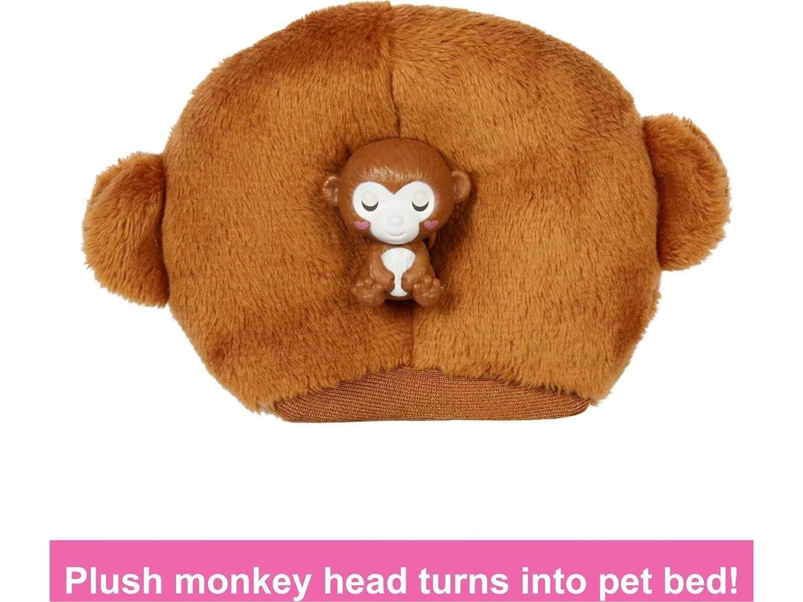 Barbie Cutie Reveal Jungle Series Monkey Doll 30cm