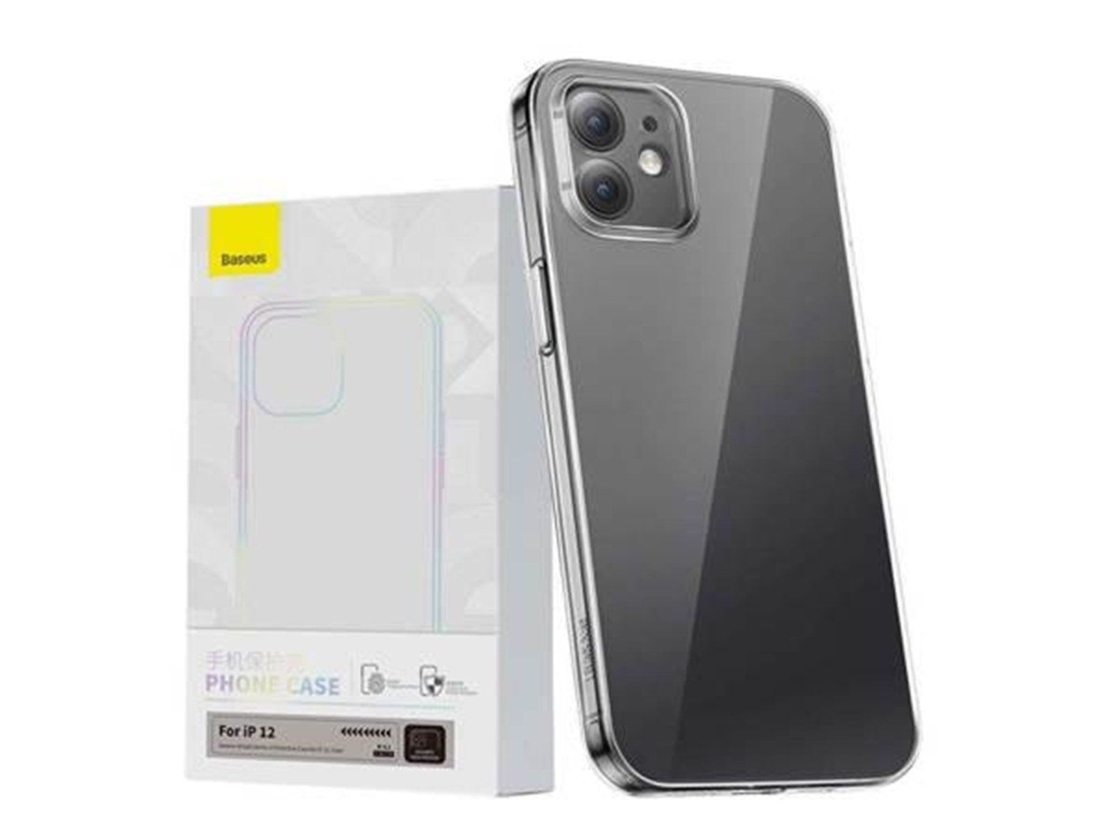 Baseus Transparent Case  Simple for iPhone 12